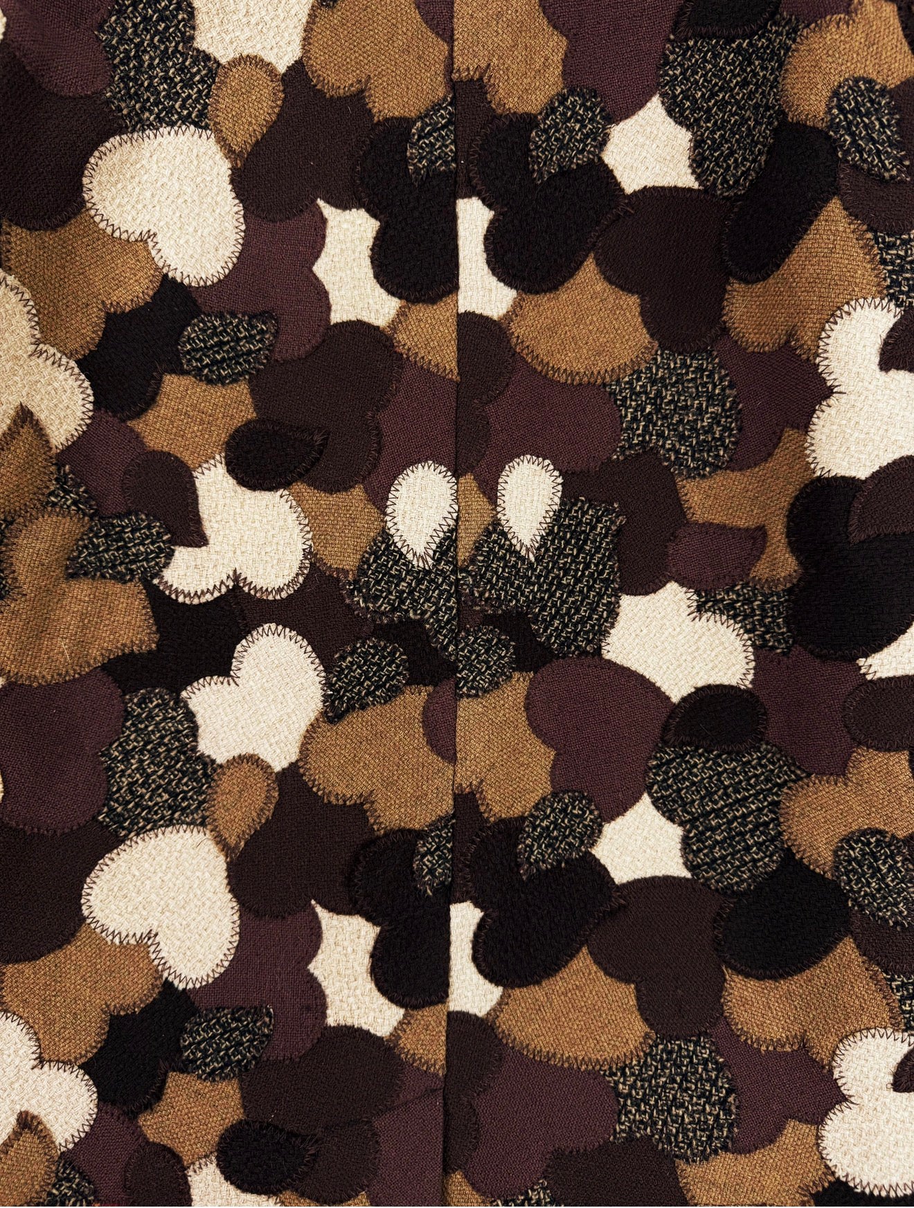 AW03 Number (N)ine Touch Me I’m Sick Crying Heart Patchwork Coat