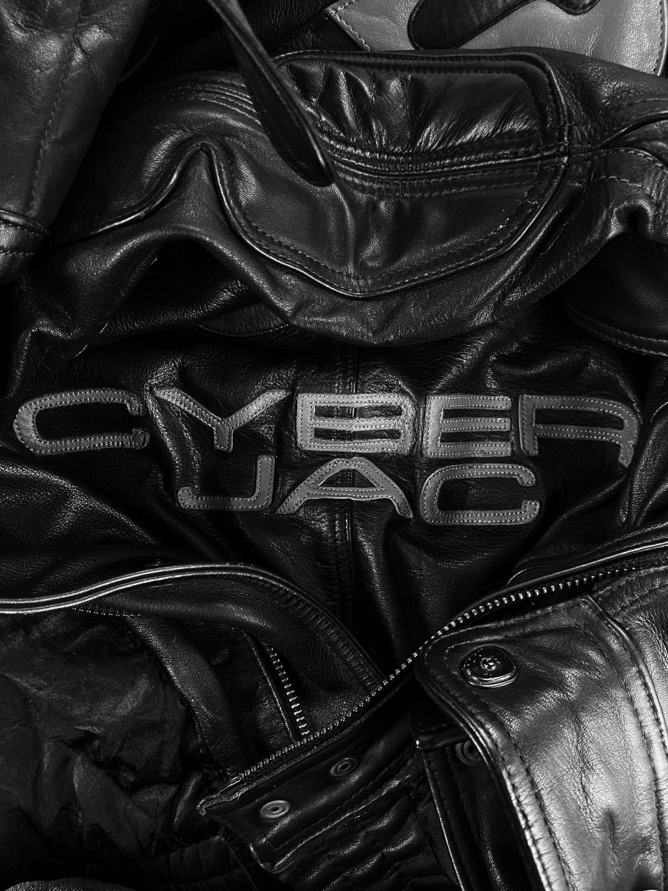 2018 Kadoya ‘Akira’ Pill Cyberjac Padded Black Leather Jacket