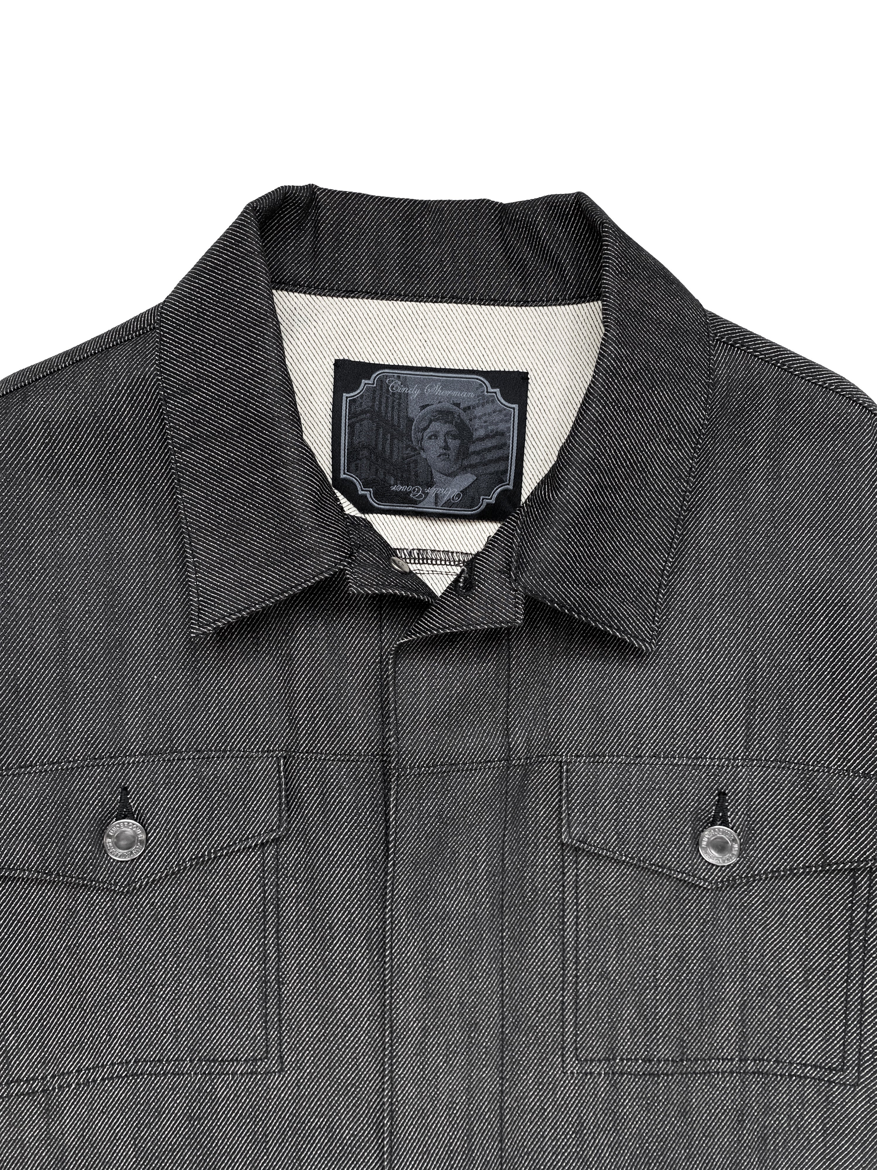 SS20 Undercover Cindy Sherman Coarse Denim Trench Coat