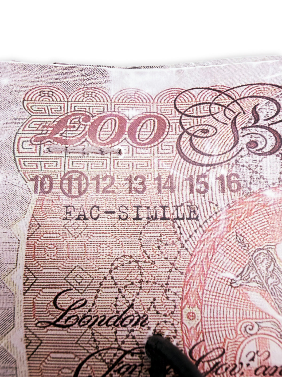 SS08 Maison Margiela ‘£00 Bill’ Pound Leather Bifold Wallet