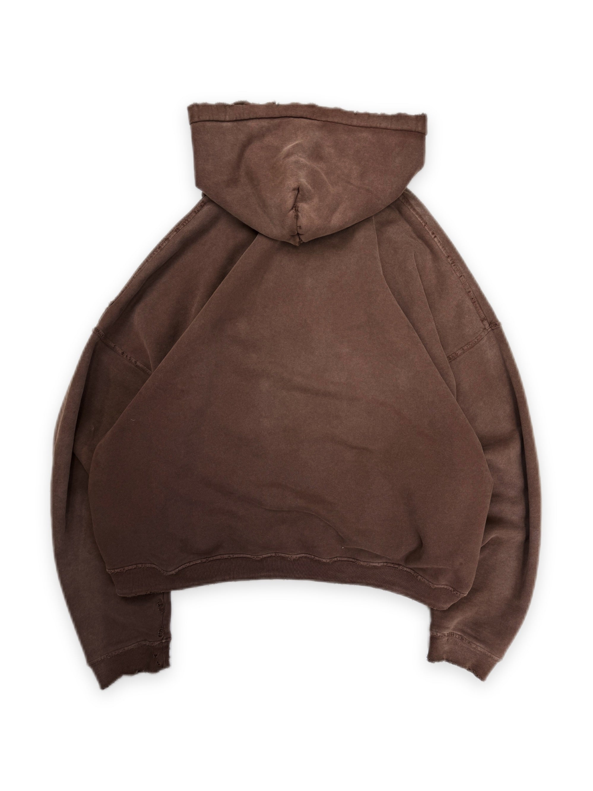 Enfants Riches Deprimes ‘Louise Eats Sandwich’ Brown Distressed Hoodie