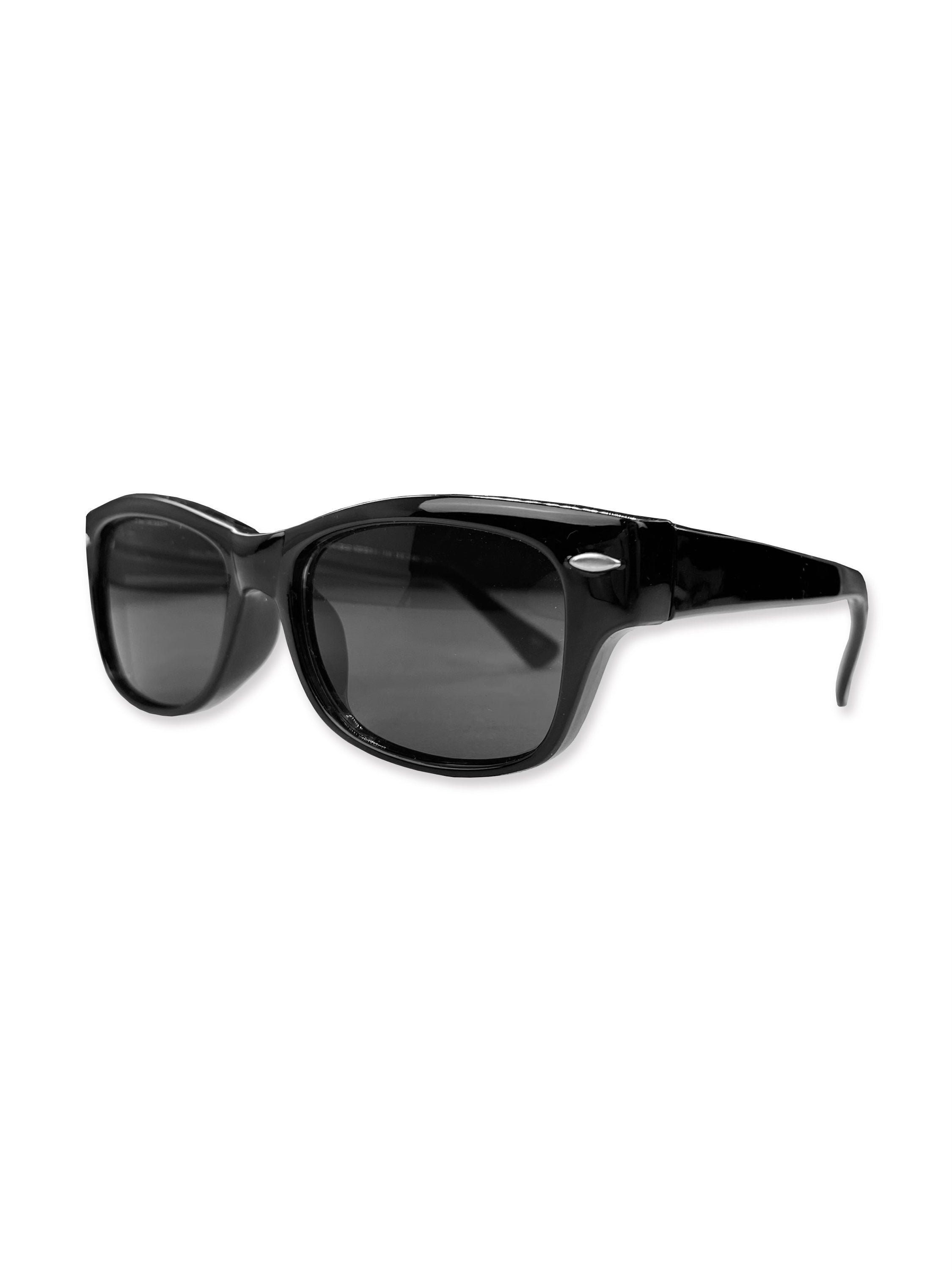 Number (N)ine Boxy Black Tint Glossy Sunglasses