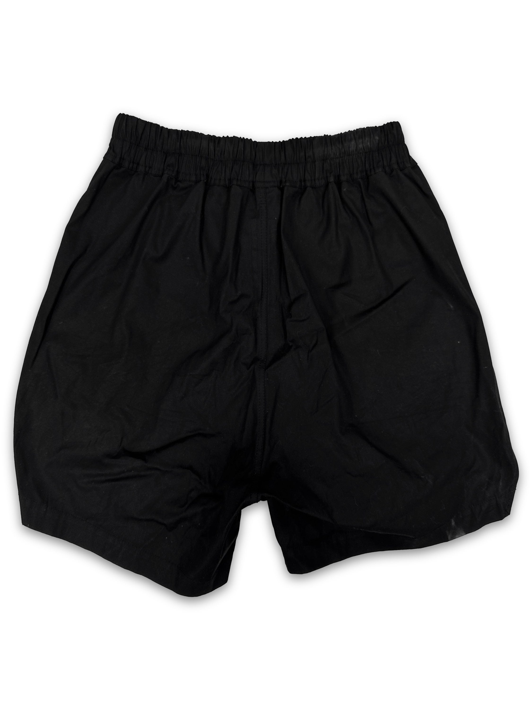 AW23 Rick Owens ‘Luxor’ Black Nylon Boxer Shorts