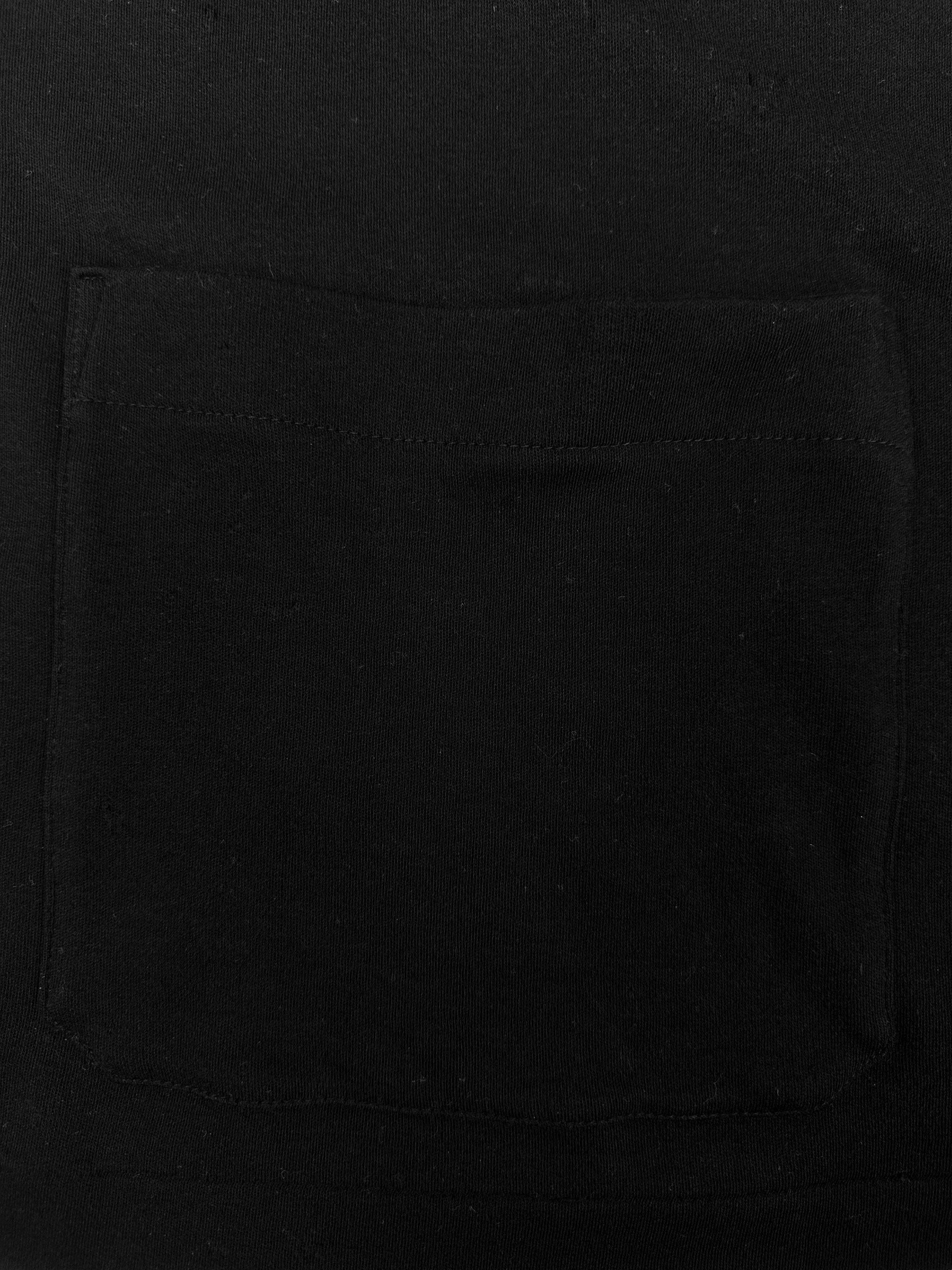 Yohji Yamamoto Pour Homme Black Sleeveless V-Neck Tank-top