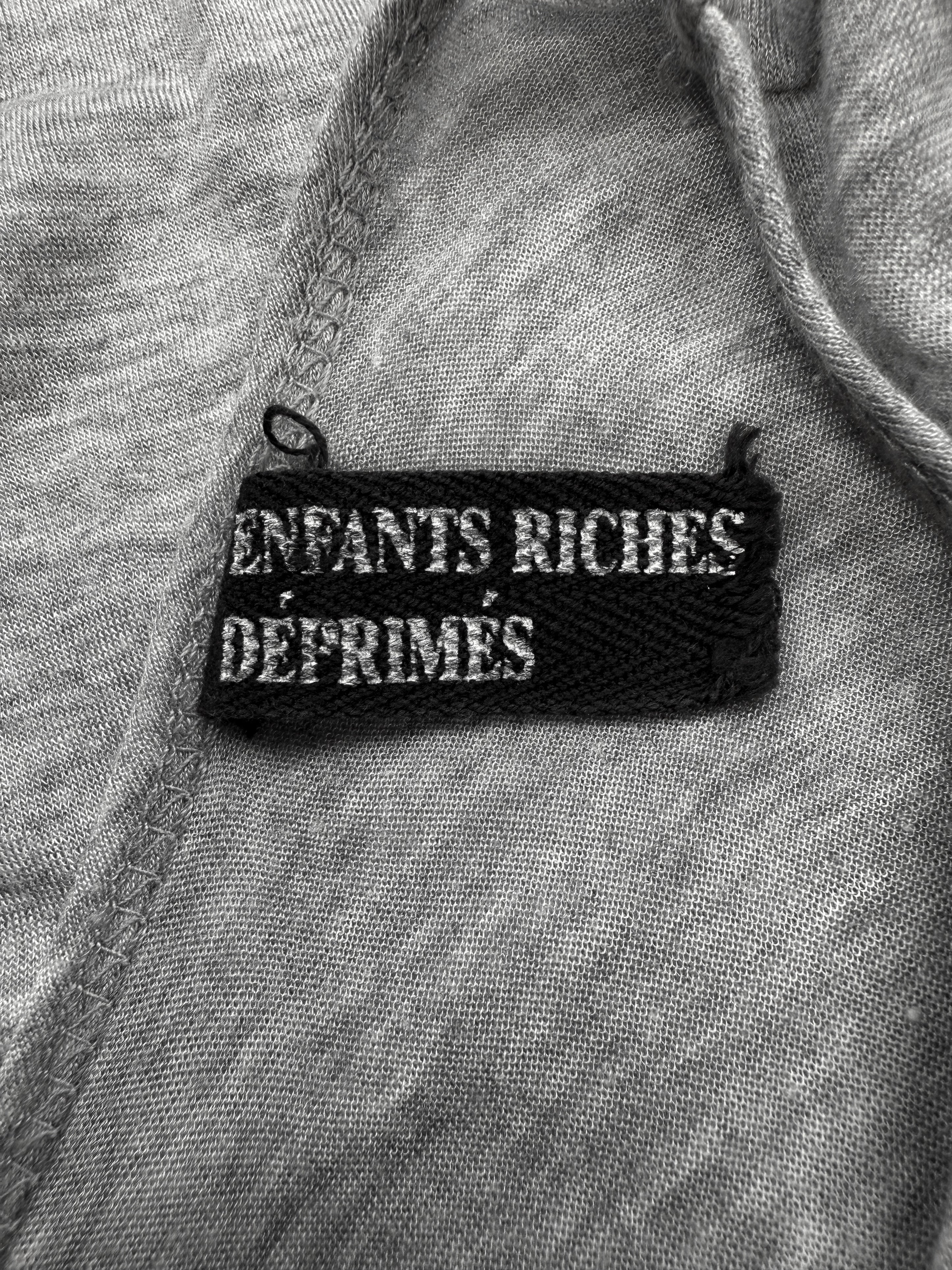 Enfants Riches Deprimes Cashmere ‘Logo’ Long Sleeve Shirt