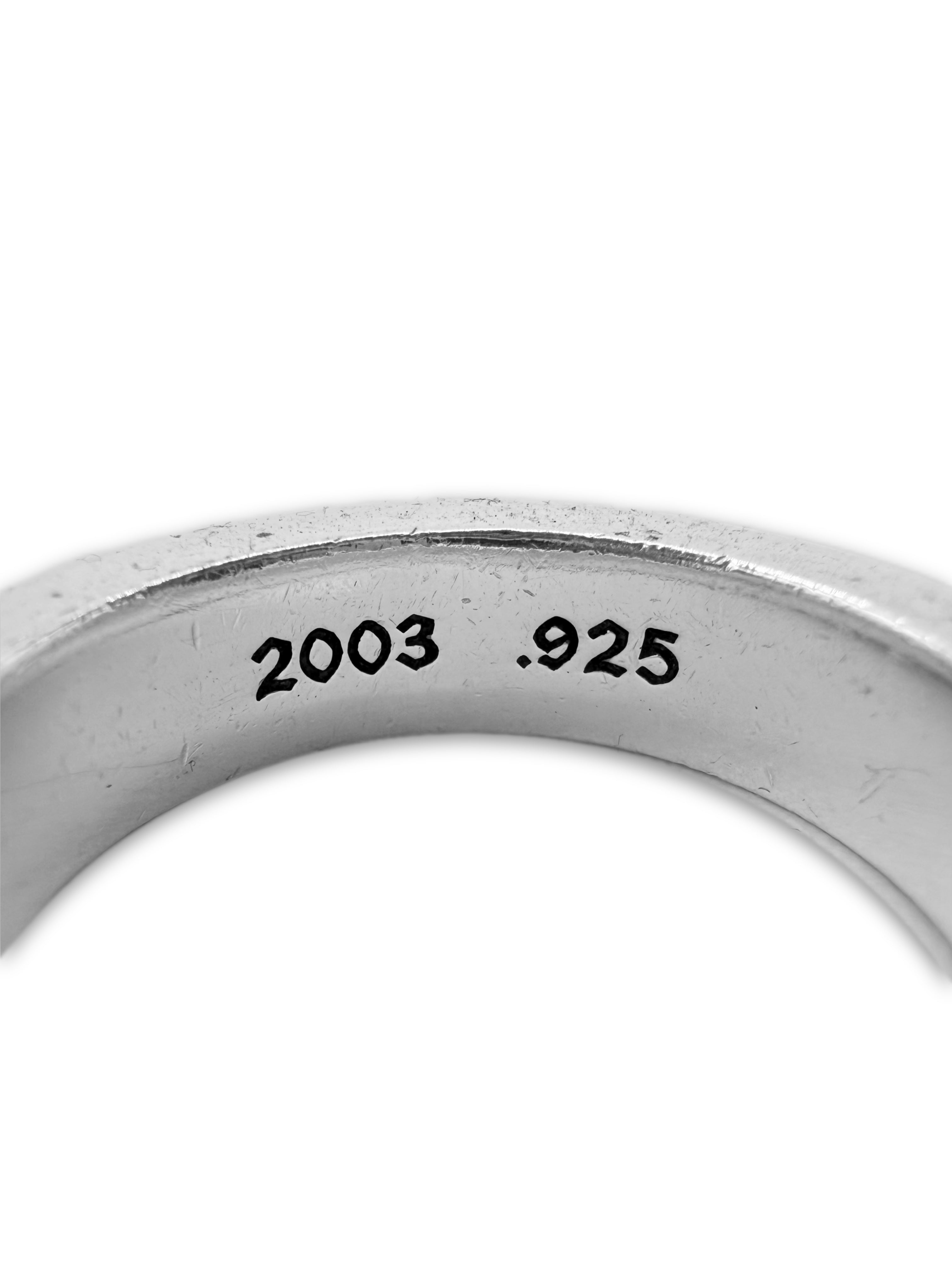 Chrome Hearts ‘Forever’ .925 Silver Plus Spacer Ring