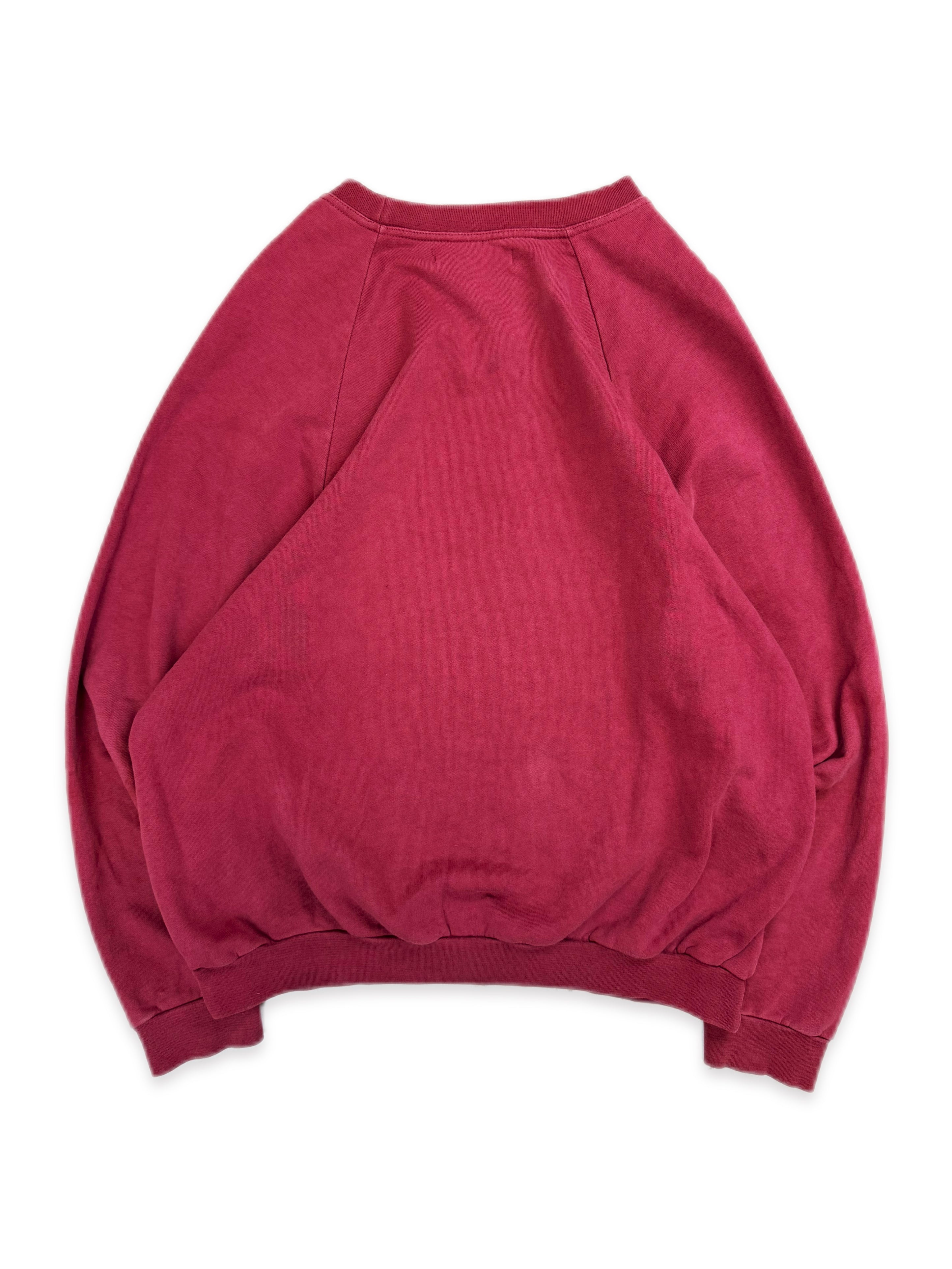 AW02 Raf Simons ‘Virginia Creeper’ Collegiate Red Crewneck