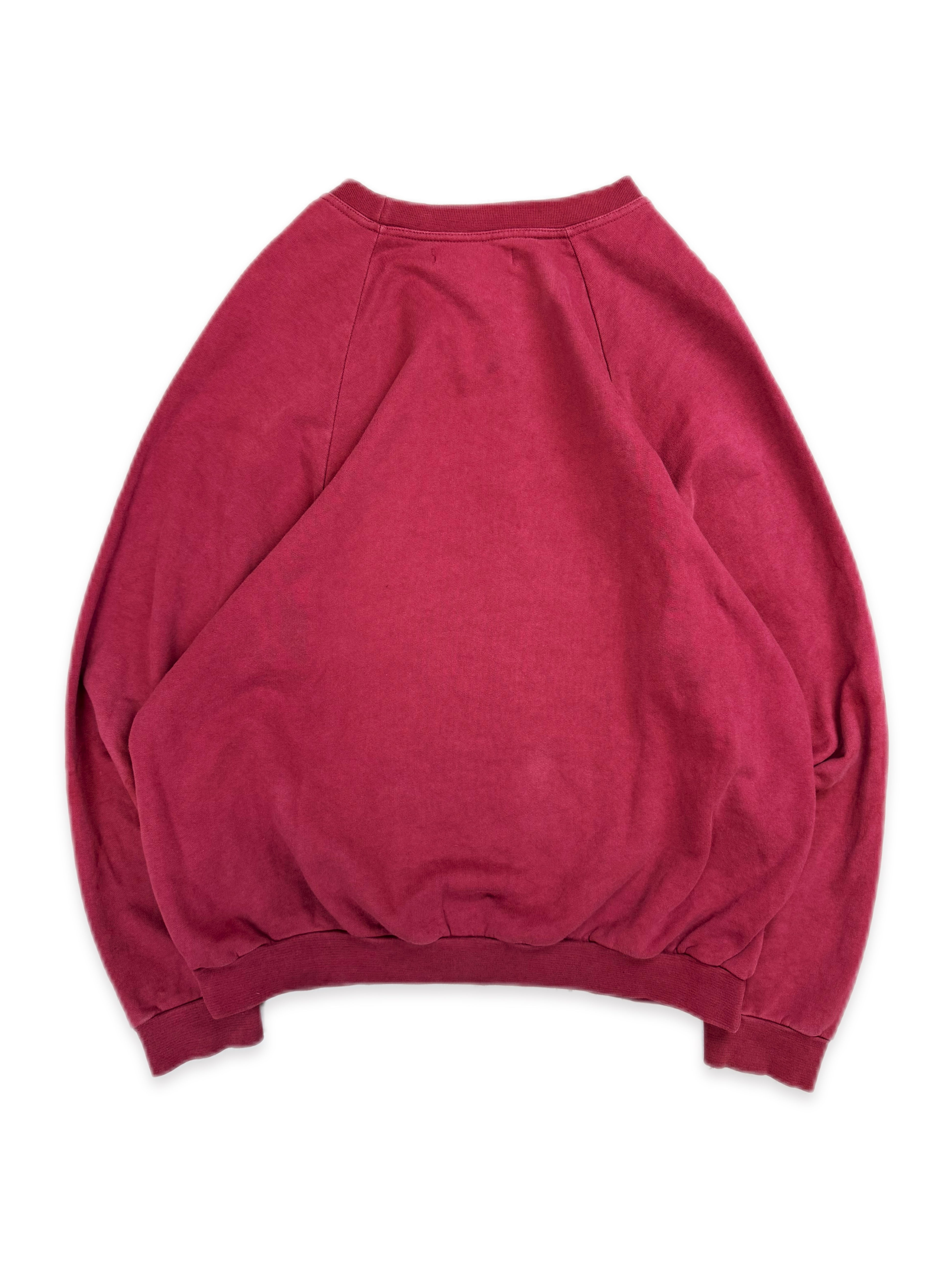 AW02 Raf Simons ‘Virginia Creeper’ Collegiate Red Crewneck