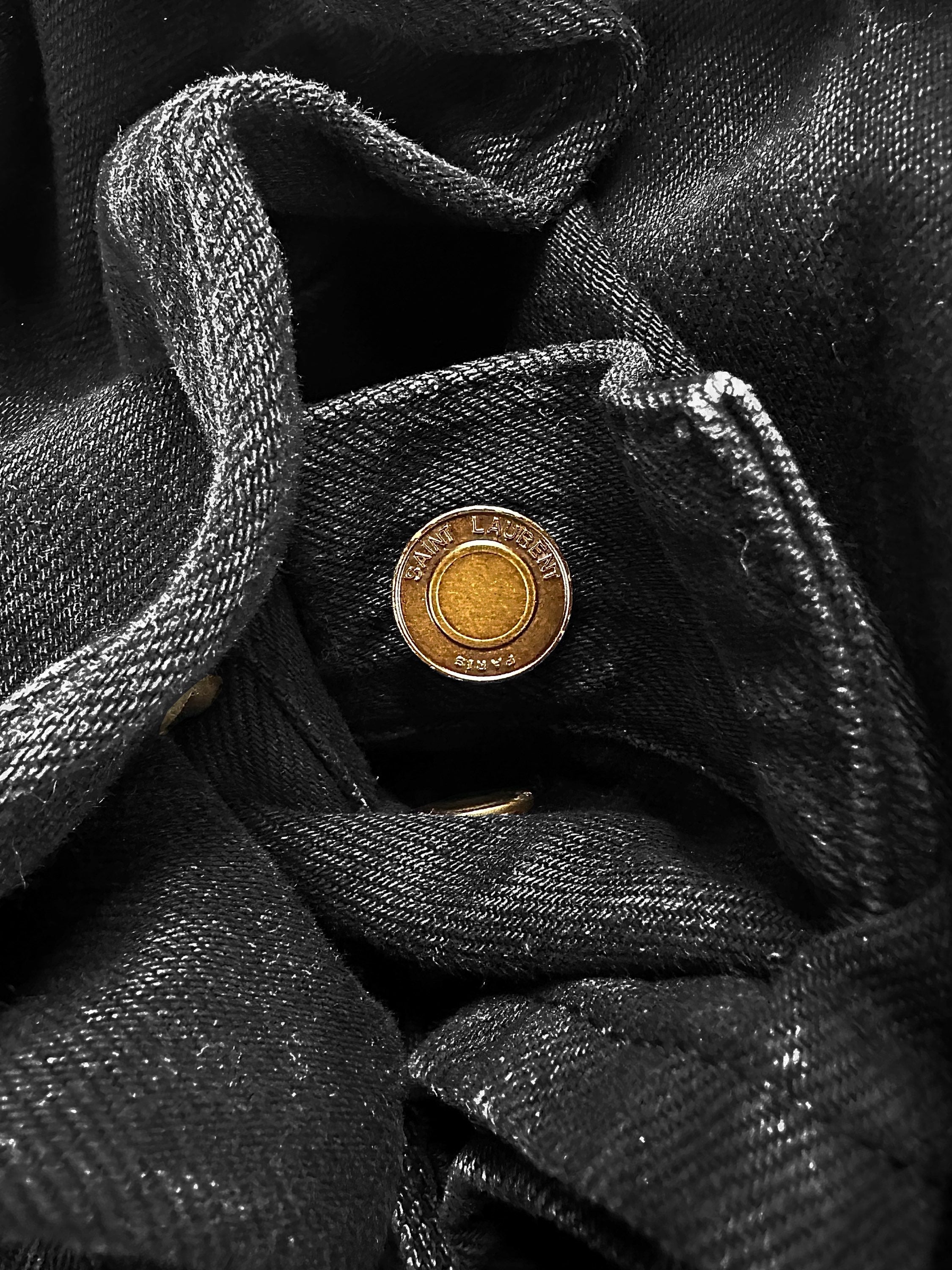 SS20 Saint Laurent Pairs ‘D02’ Black Skinny Denim