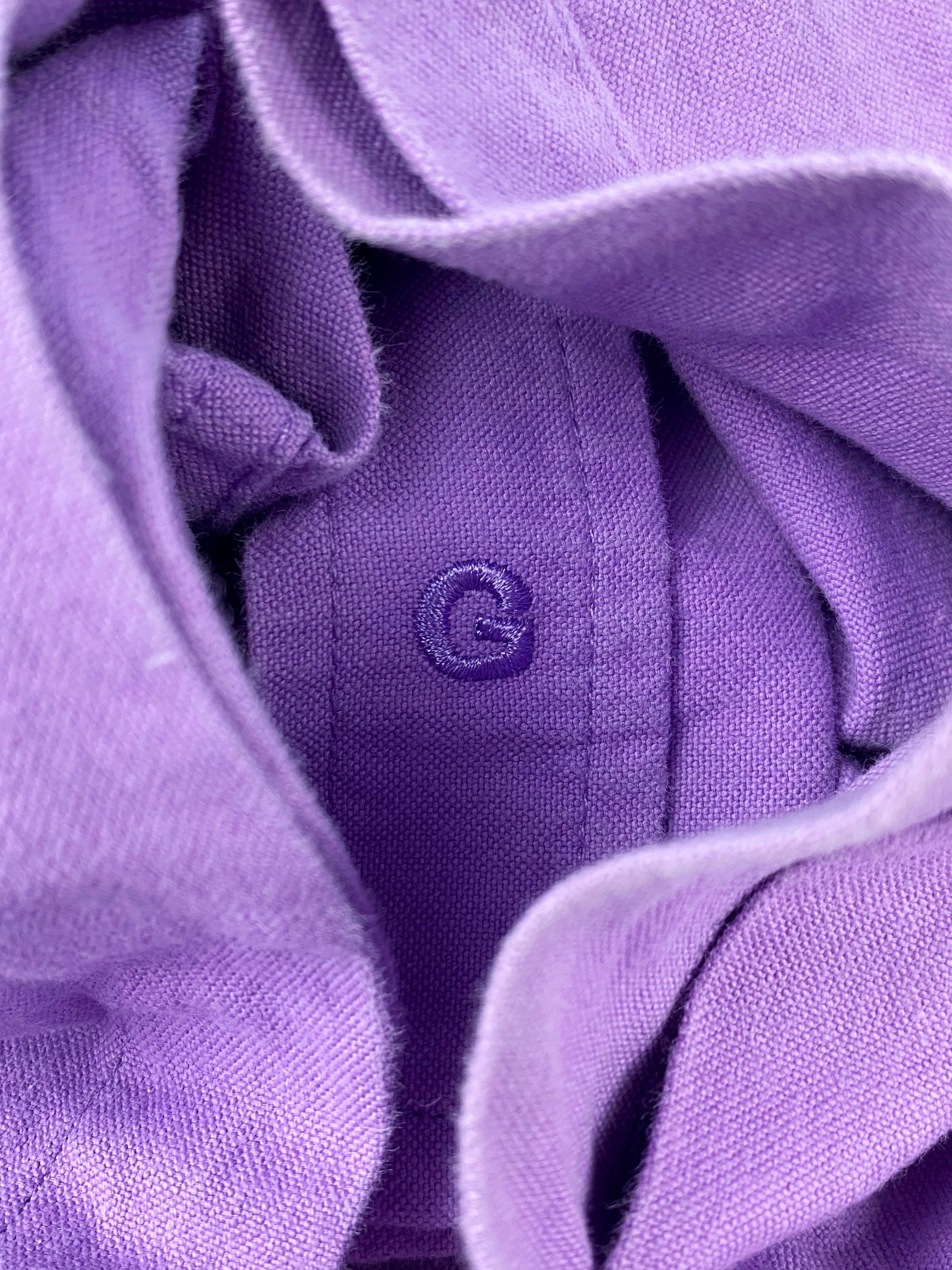 GOLF Wang Embroidered ‘G’ Logo Lilac Shortsleeve Shirt