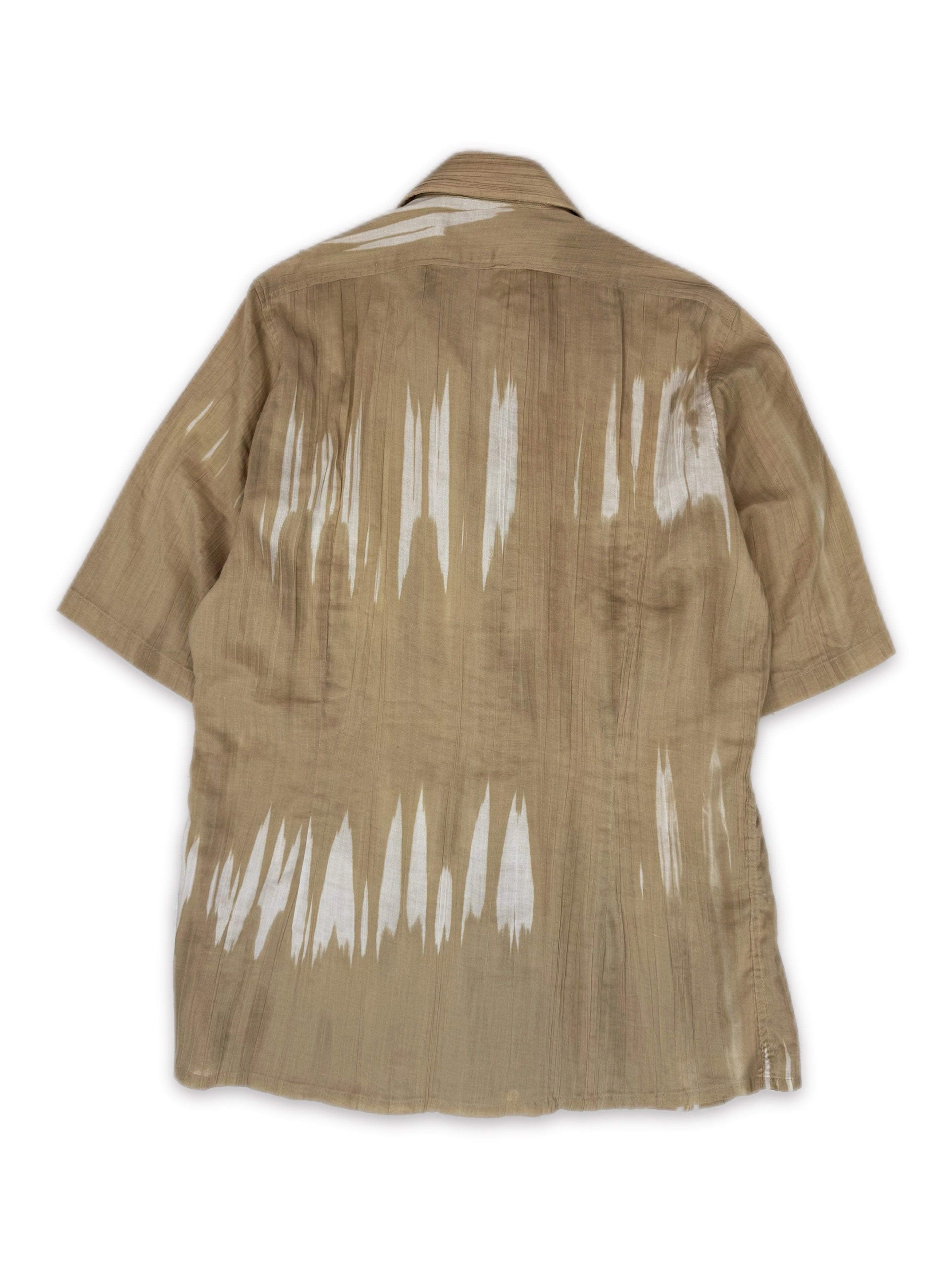 SS98 Raf Simons ‘Black Palms’ Tie Dye Button Up Collared Shirt