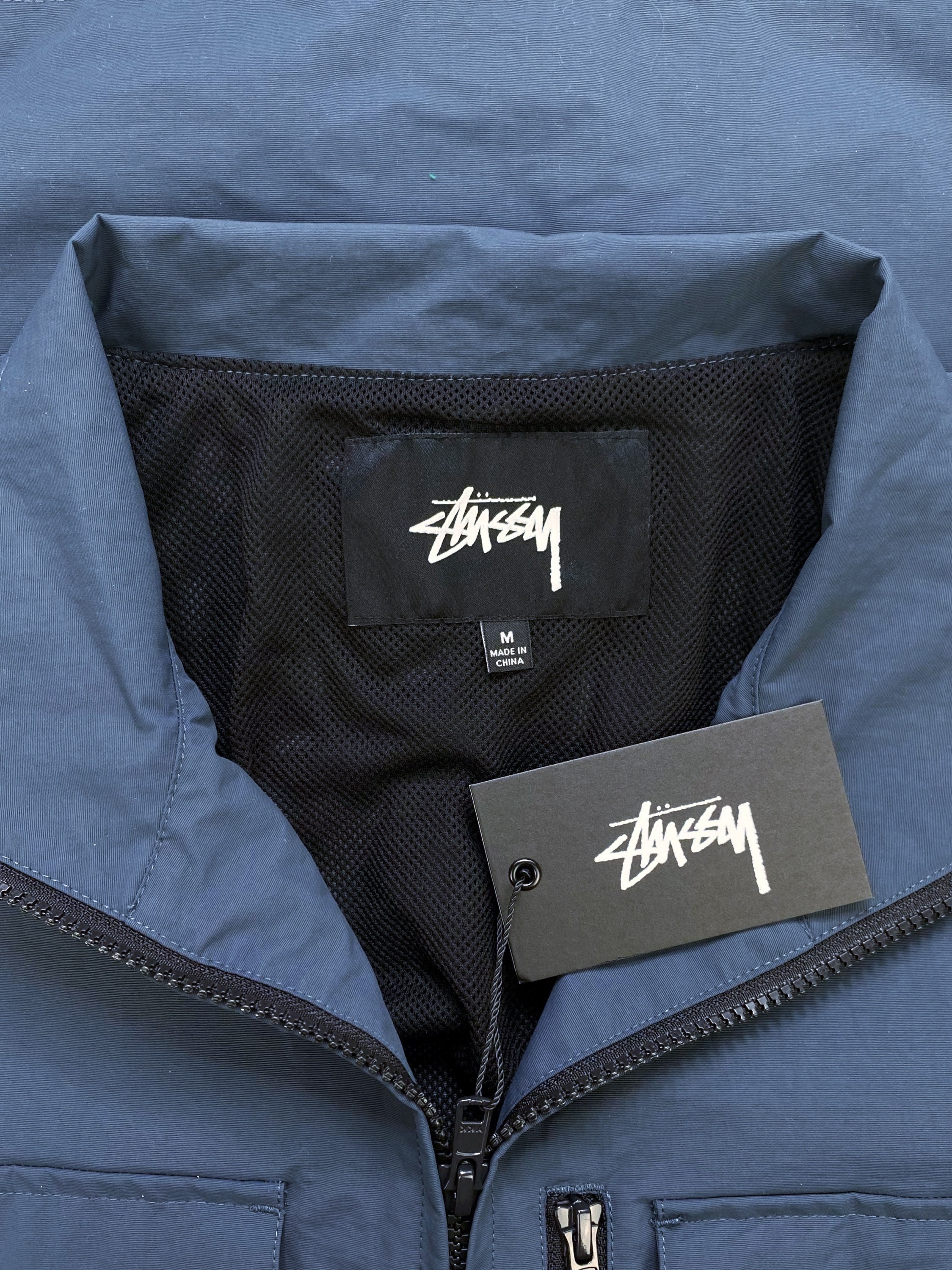 Stüssy 3D Cargo Pocket Light Weight Slate Blue Jacket