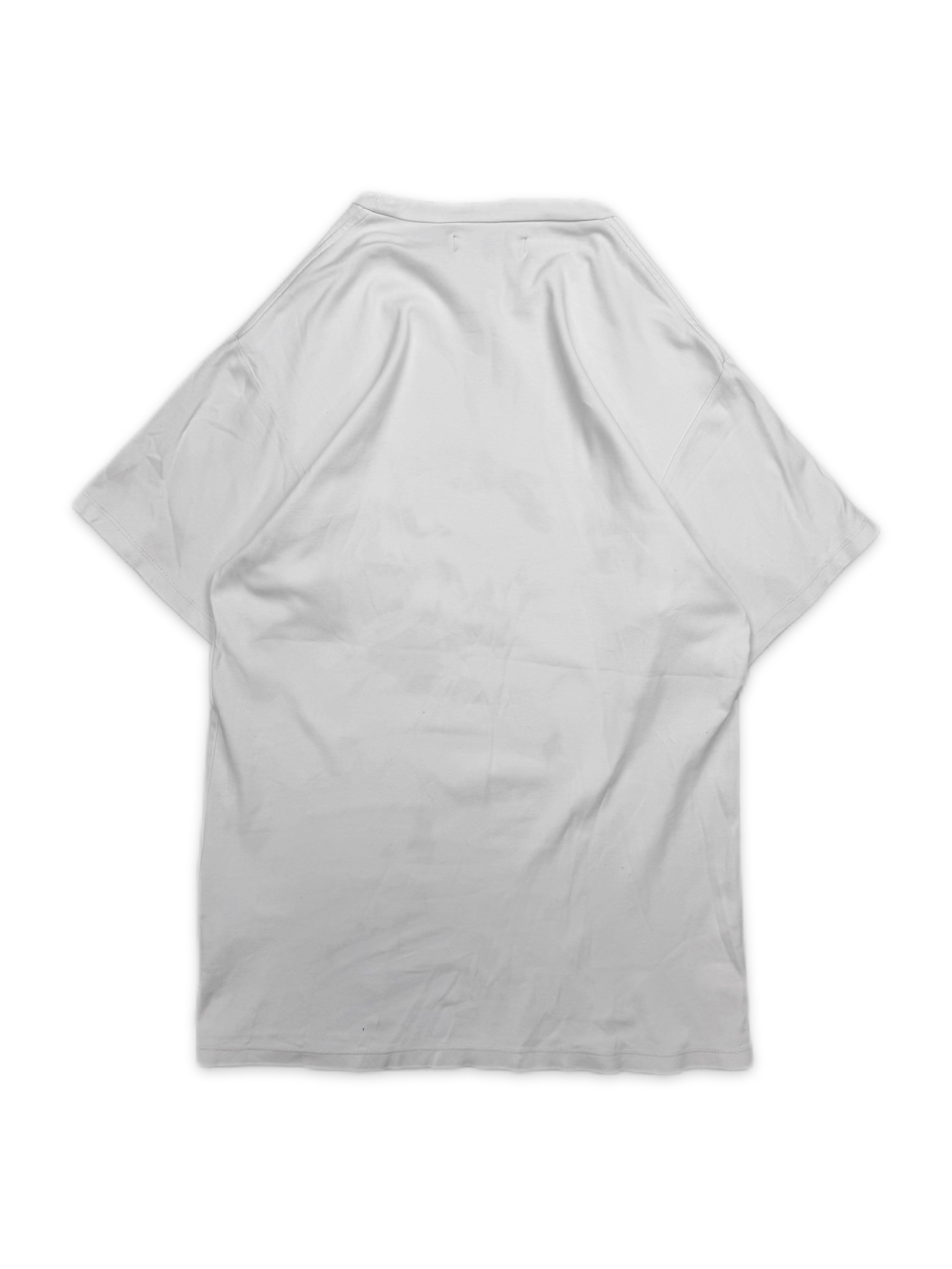 AW03 Raf Simons Closer ‘Still’ White Graphic T-Shirt