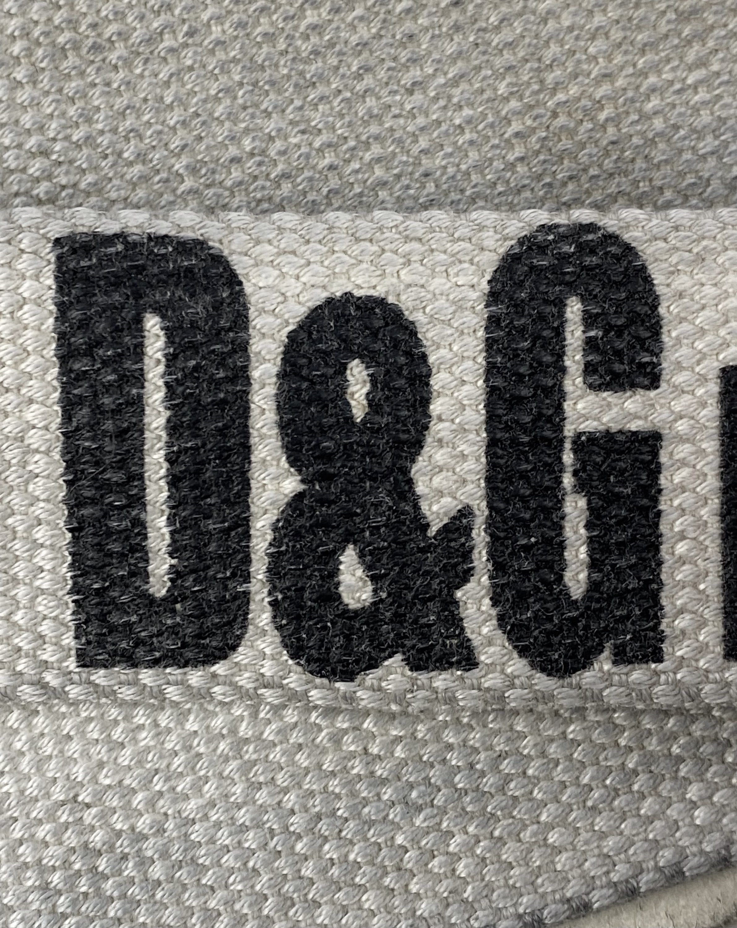 00s Dolce & Gabbana Double Layered Multi Clasp Monogram Belt