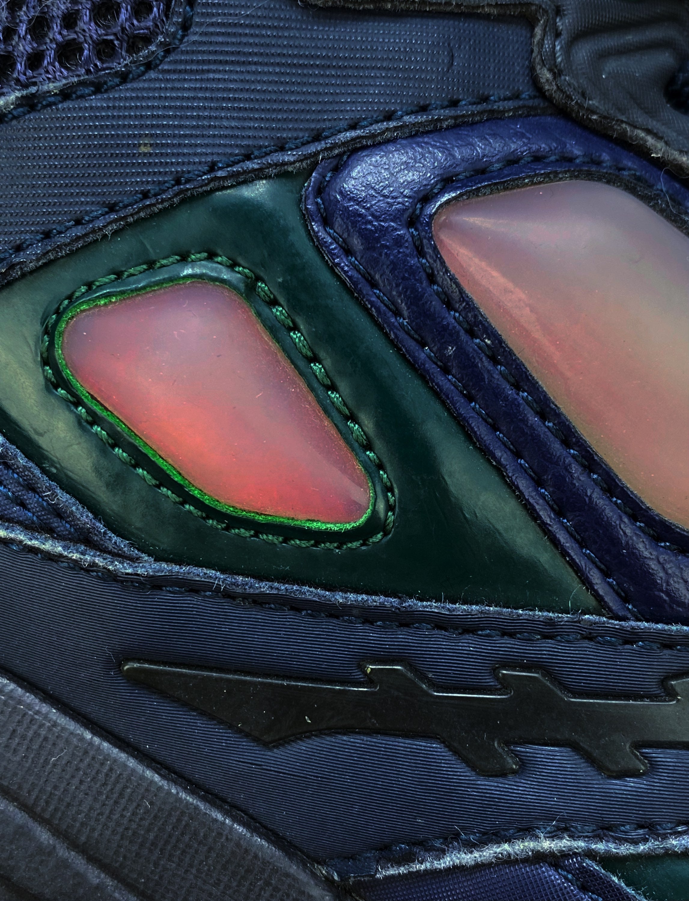 Raf Simons x Adidas Navy Blue Gel Ozweego