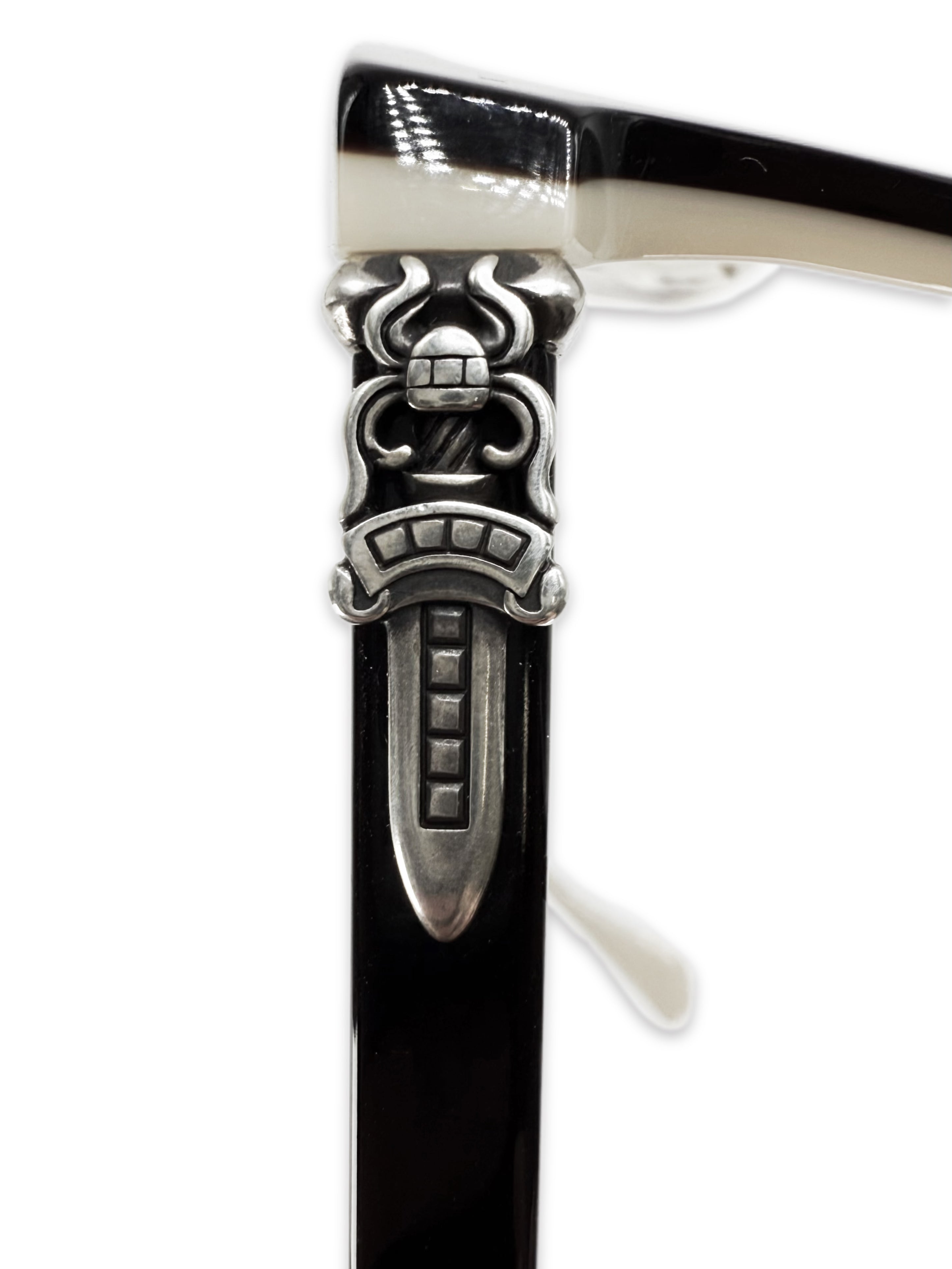 Chrome Hearts ‘Rumpleforeskin’ Dagger .925 Silver Glasses