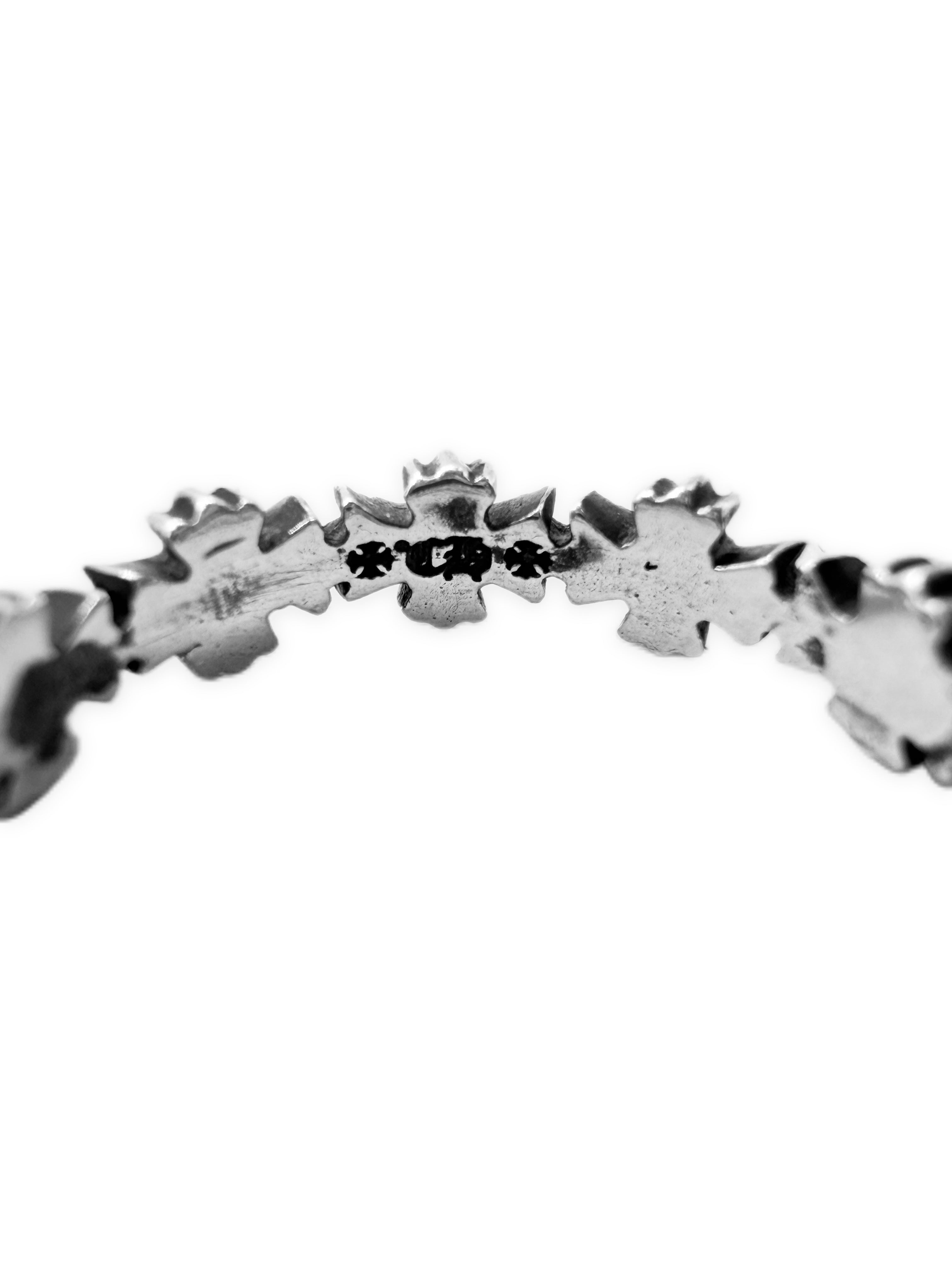 Chrome Hearts Tiny E Cross .925 Silver Ring