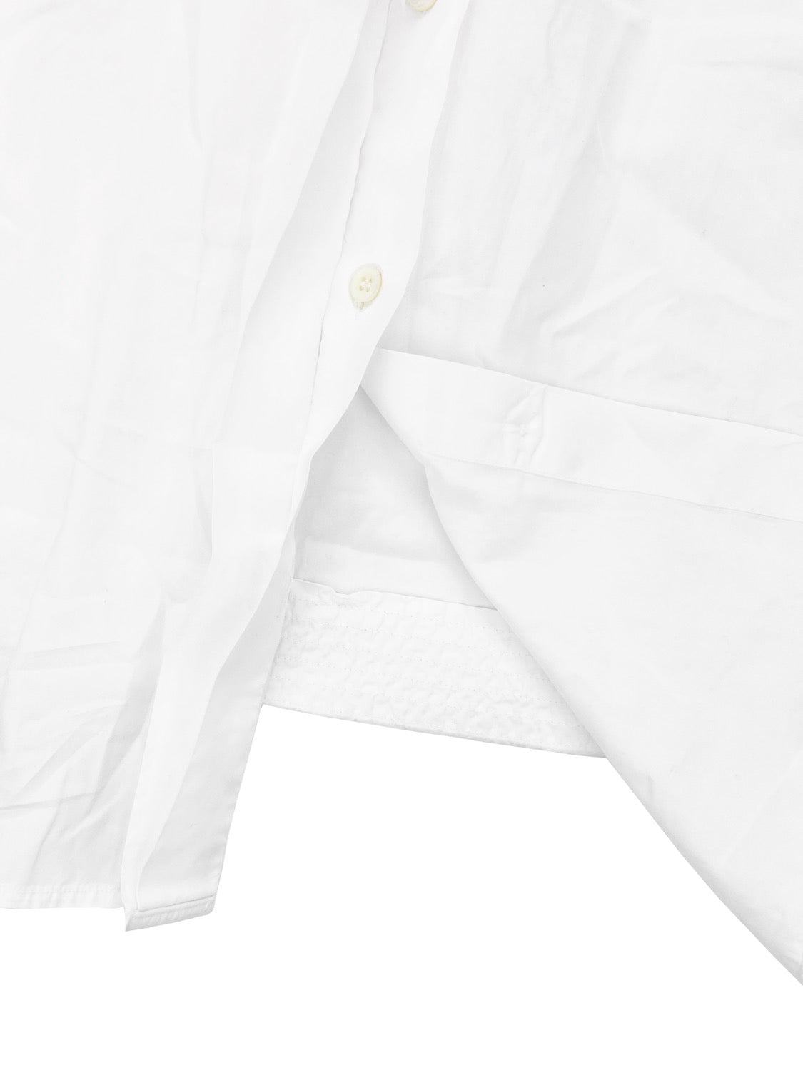 AW07 Margiela White Tag Circle Longsleeve Button Up