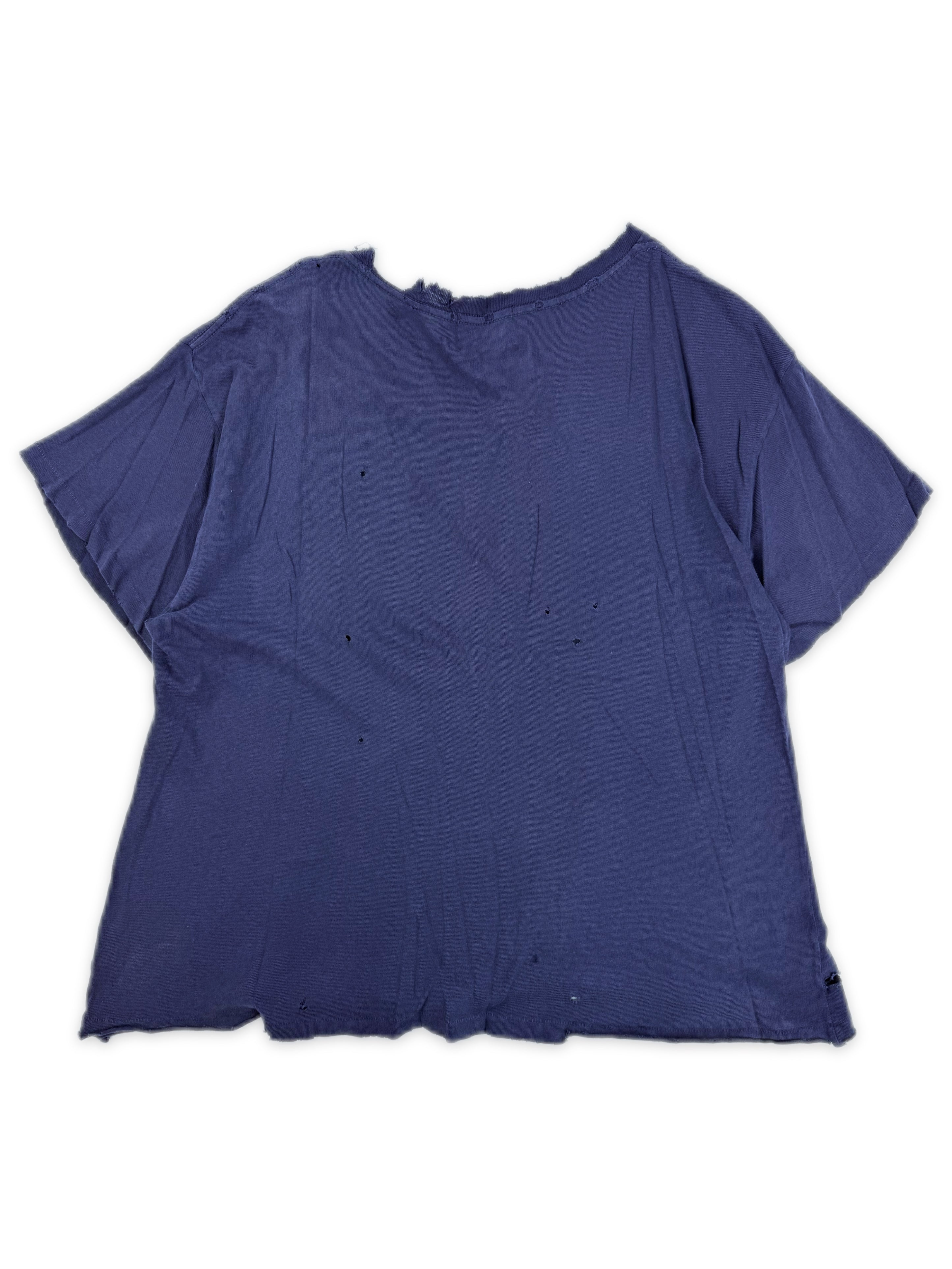 Enfants Riches Deprimes Spell Out Logo Purple / Blue T-Shirt