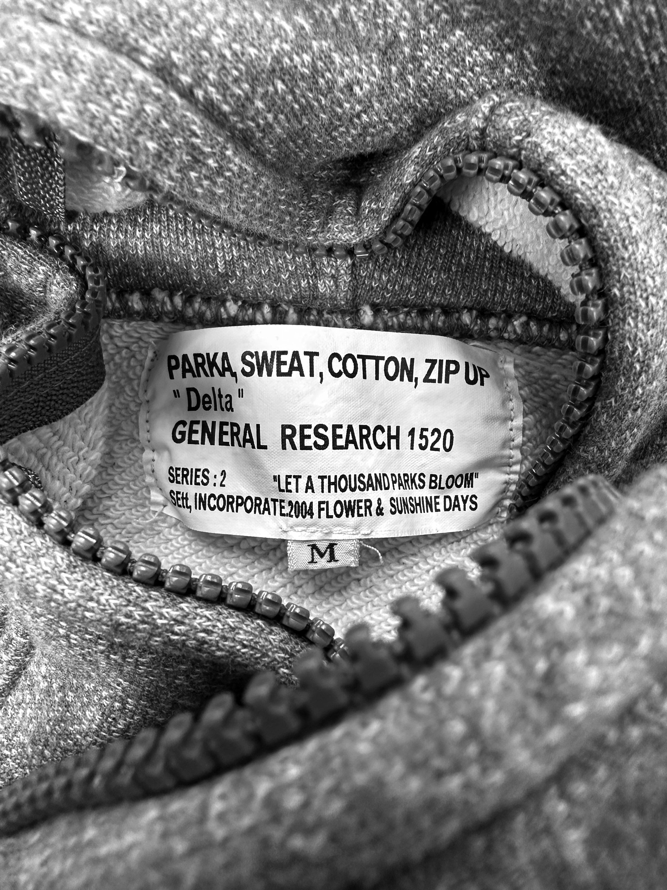 AW04 General Research ‘Let the Parks Bloom’ Full-zip Hoodie