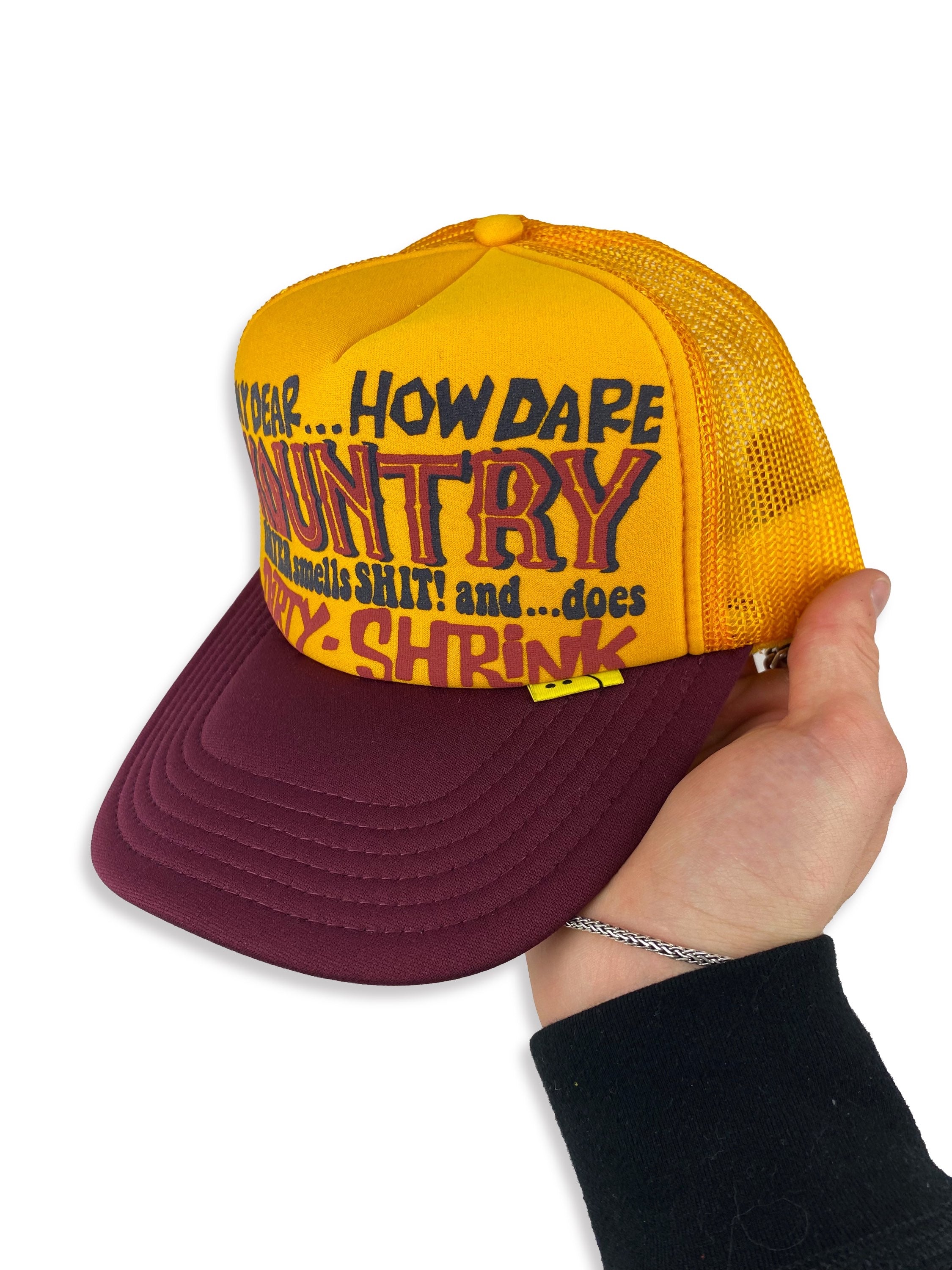 SS23 Kapital Kountry Two Tone Graphic Mesh Trucker Hat