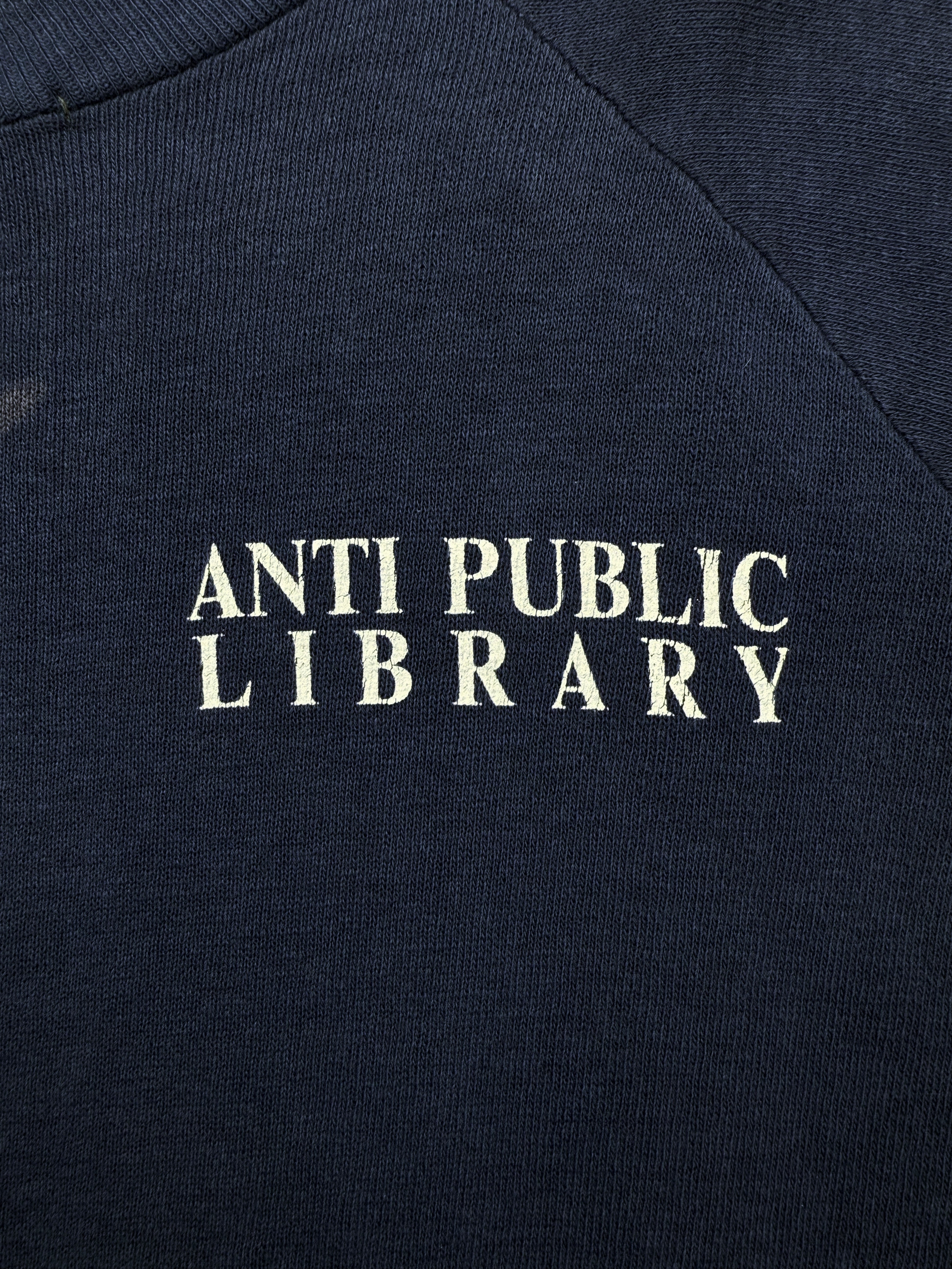 Anti Public Library x Enfants Riches Deprimes Single Stitch Crewneck