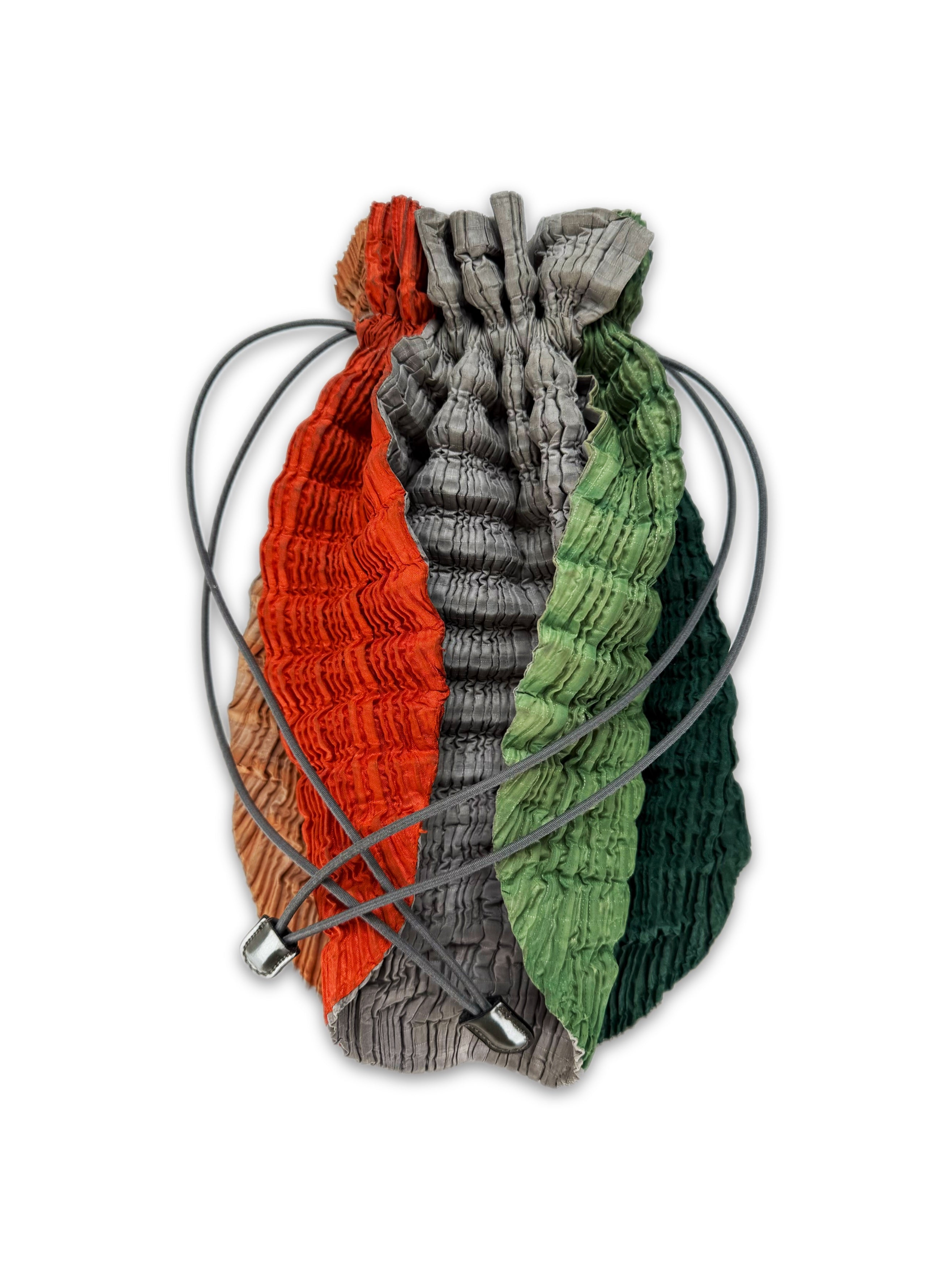 Pleats Please by Issey Miyake Multi Coloured Drawstring Bag