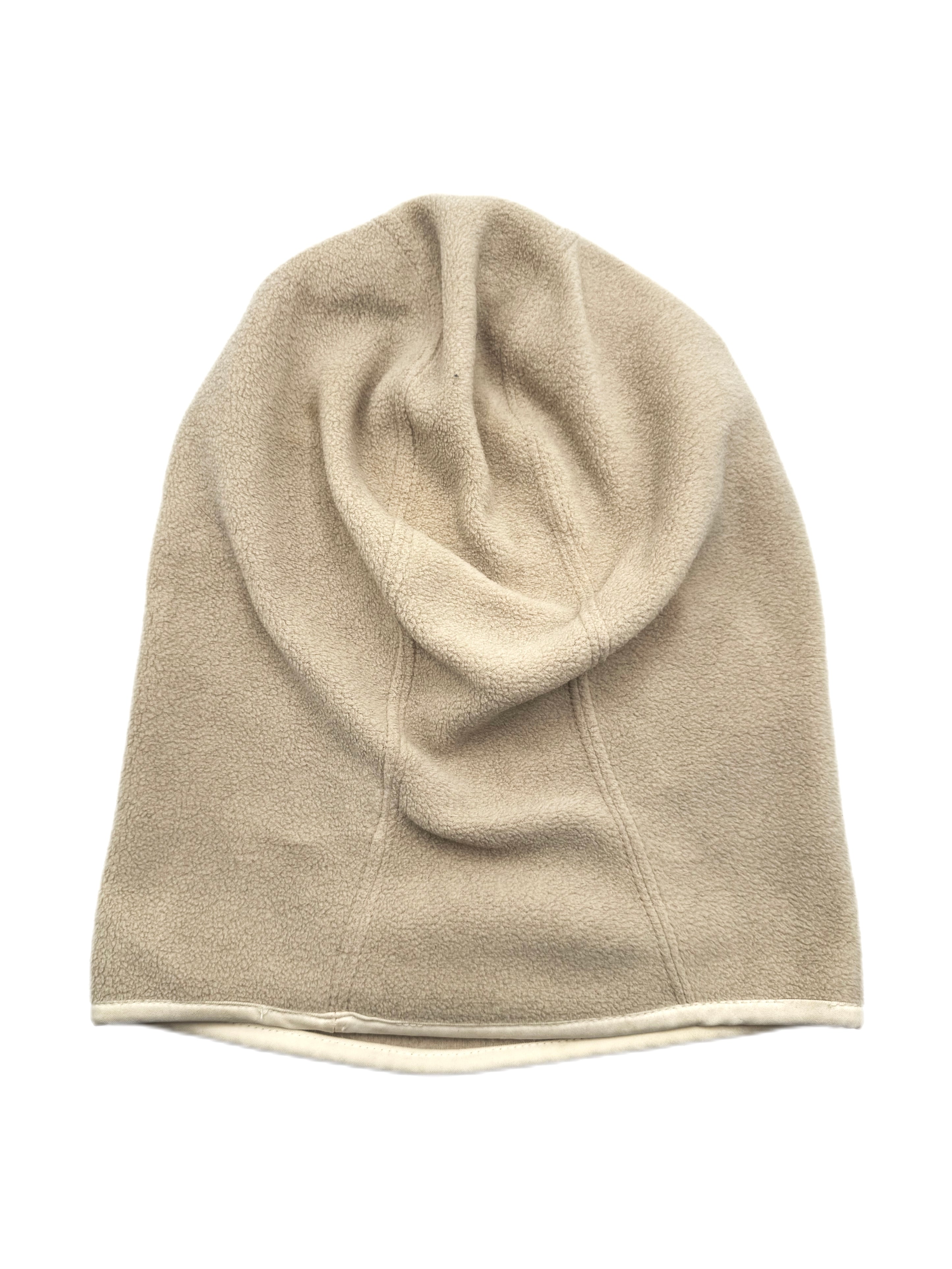AW01 Chanel Sport CC Logo Beige Fleece Balaclava Ski Mask