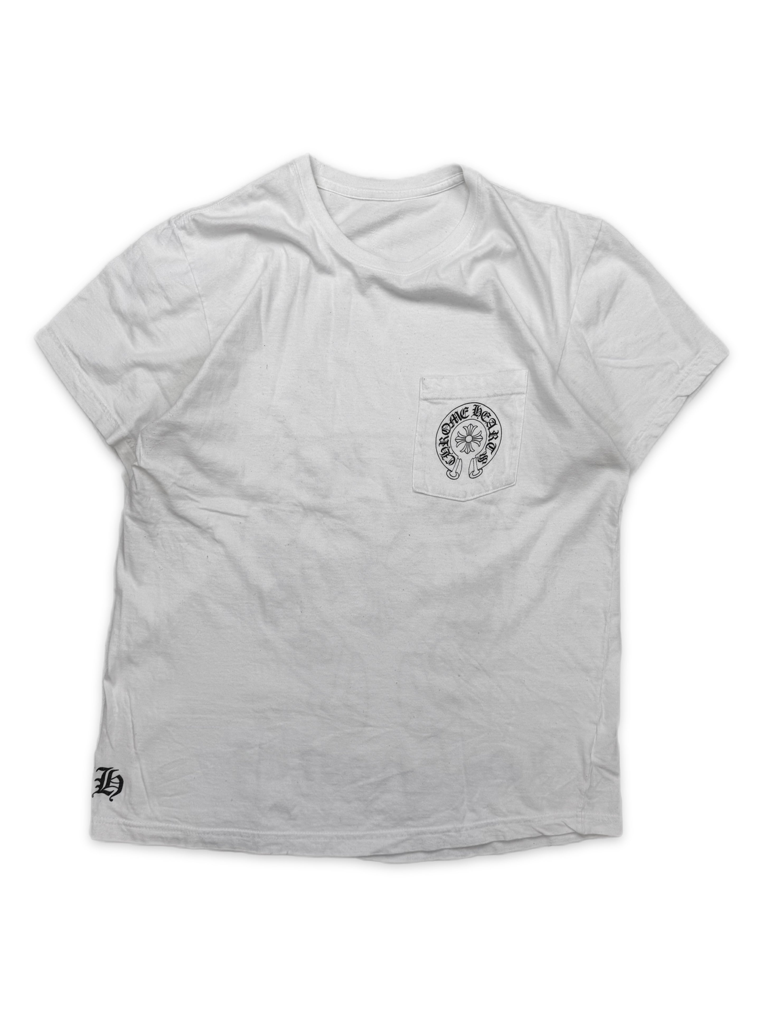 Chrome Hearts ‘Los Angeles’ Exclusive Horse Shoe White T-Shirt