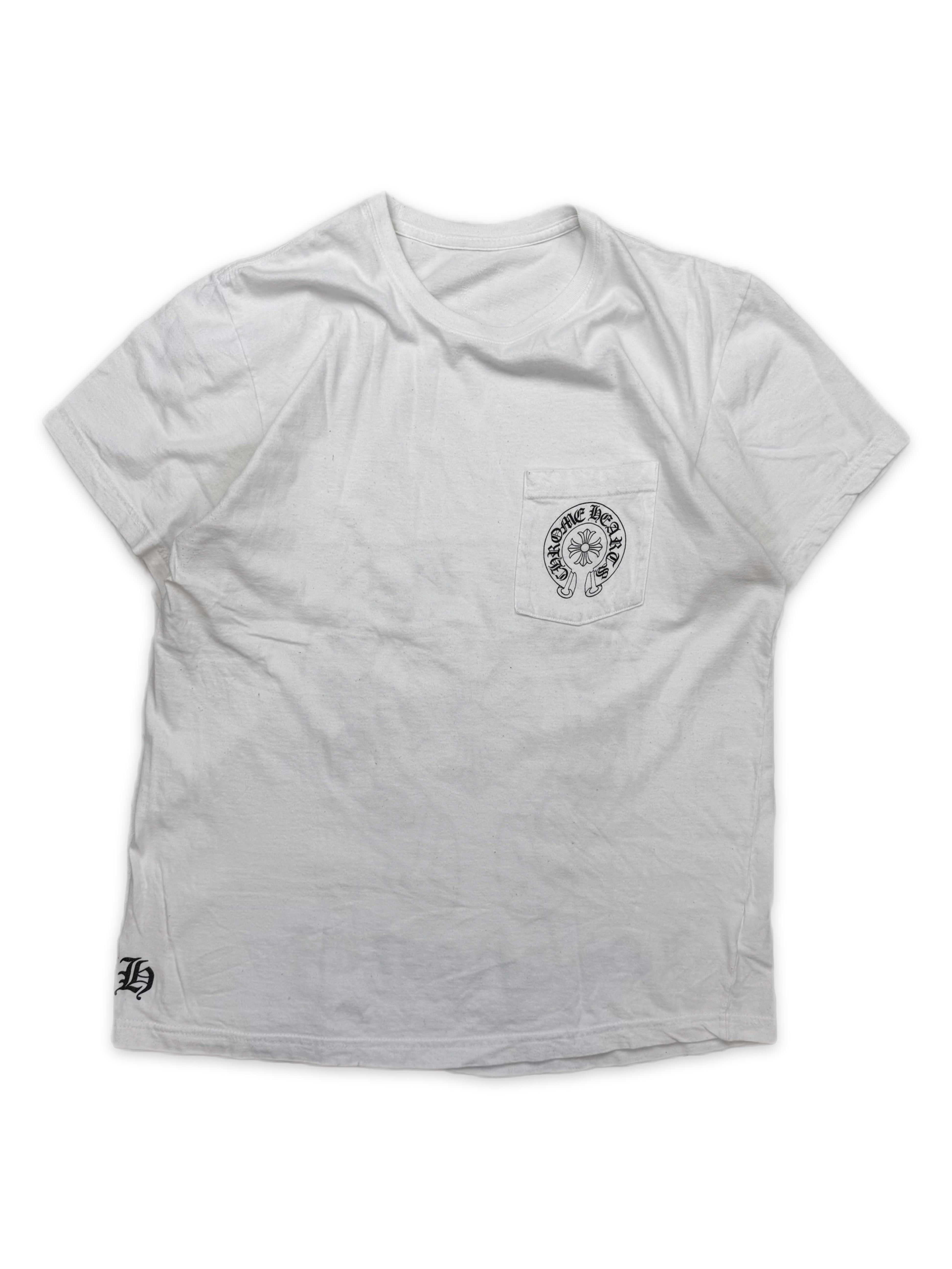 Chrome Hearts ‘Los Angeles’ Exclusive Horse Shoe White T-Shirt