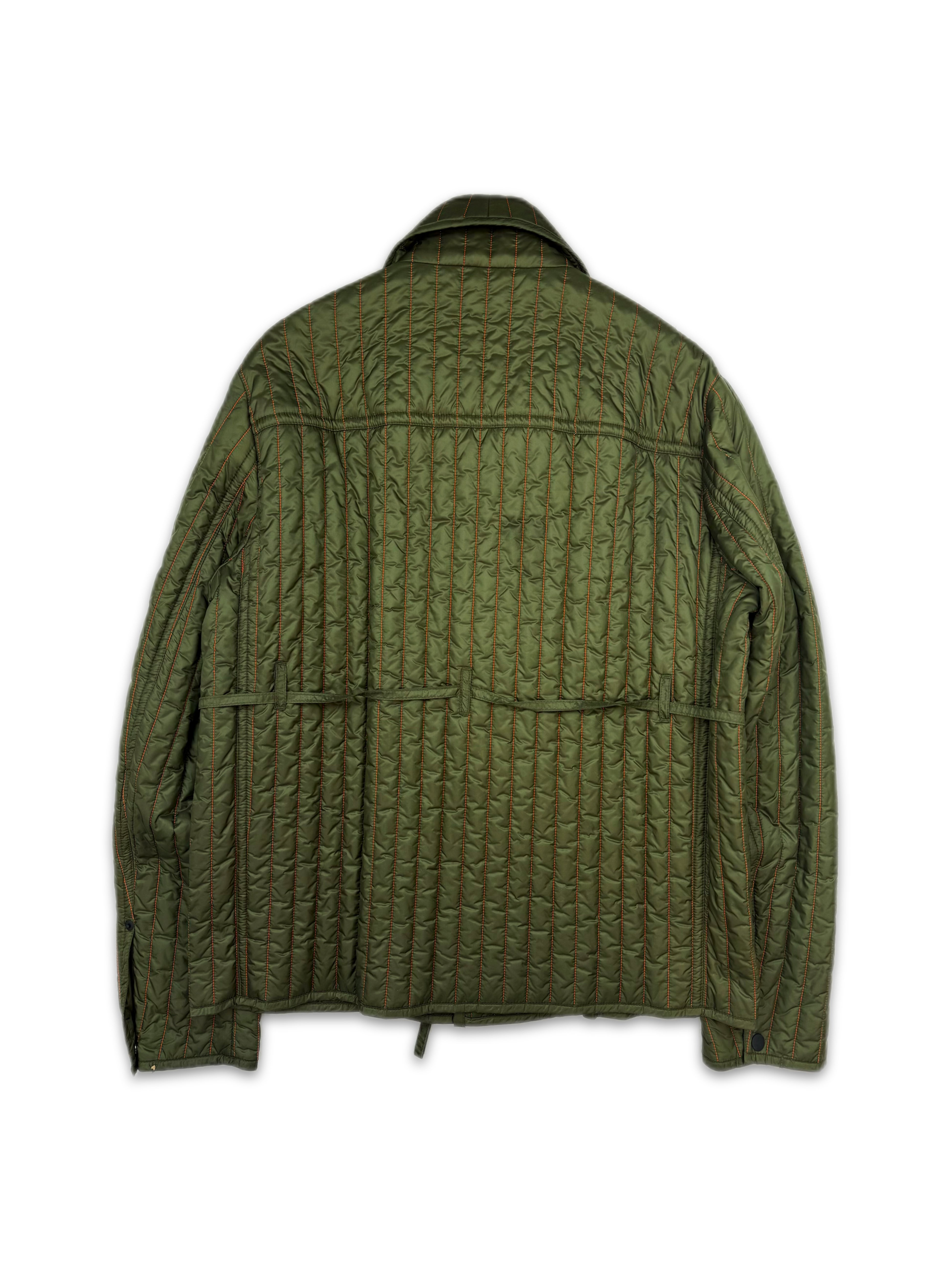 Craig Green Quilted Olive Green Worker Jacket