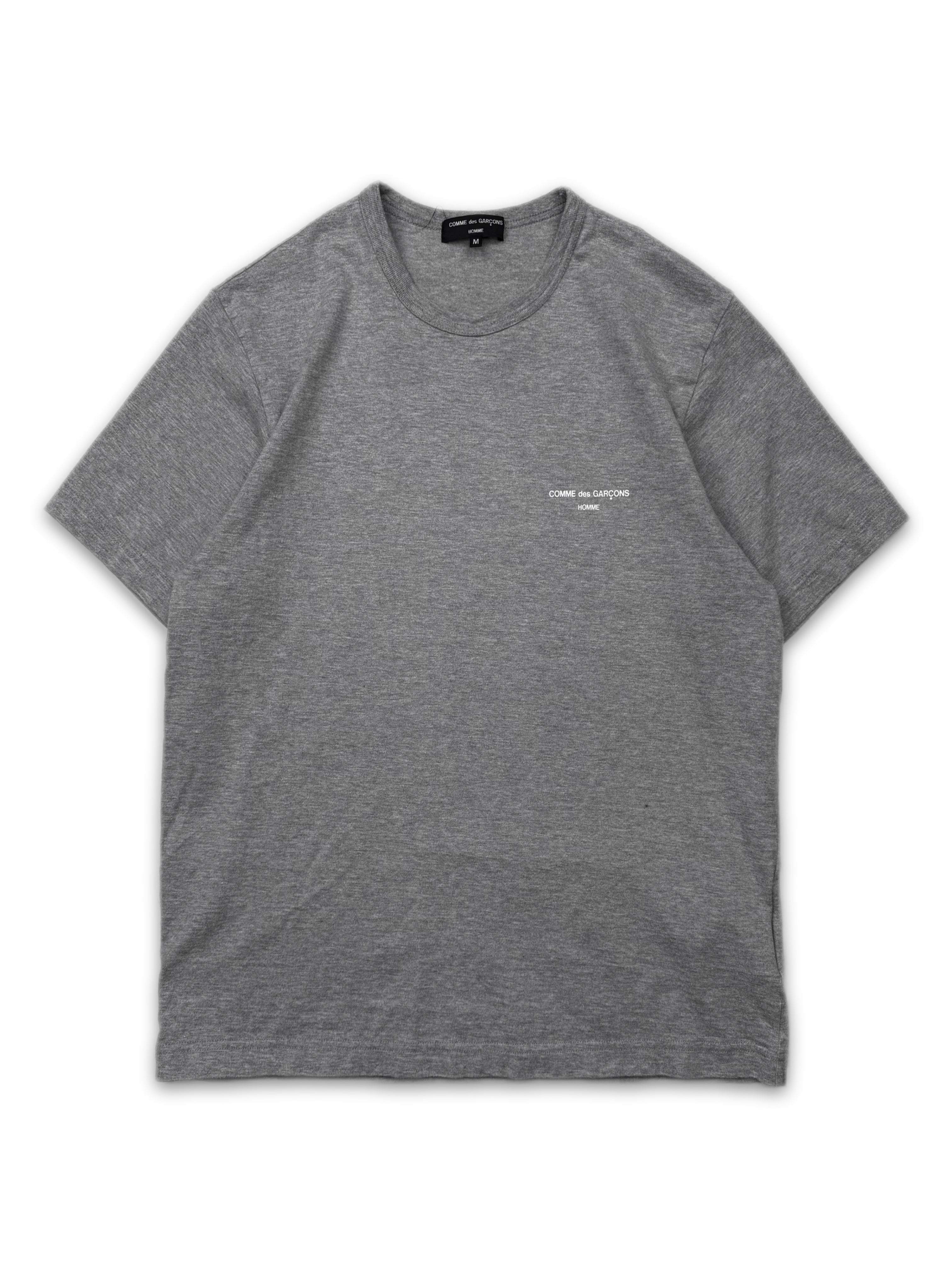 Comme des Garçons Homme Grey ‘Logo’ T-Shirt