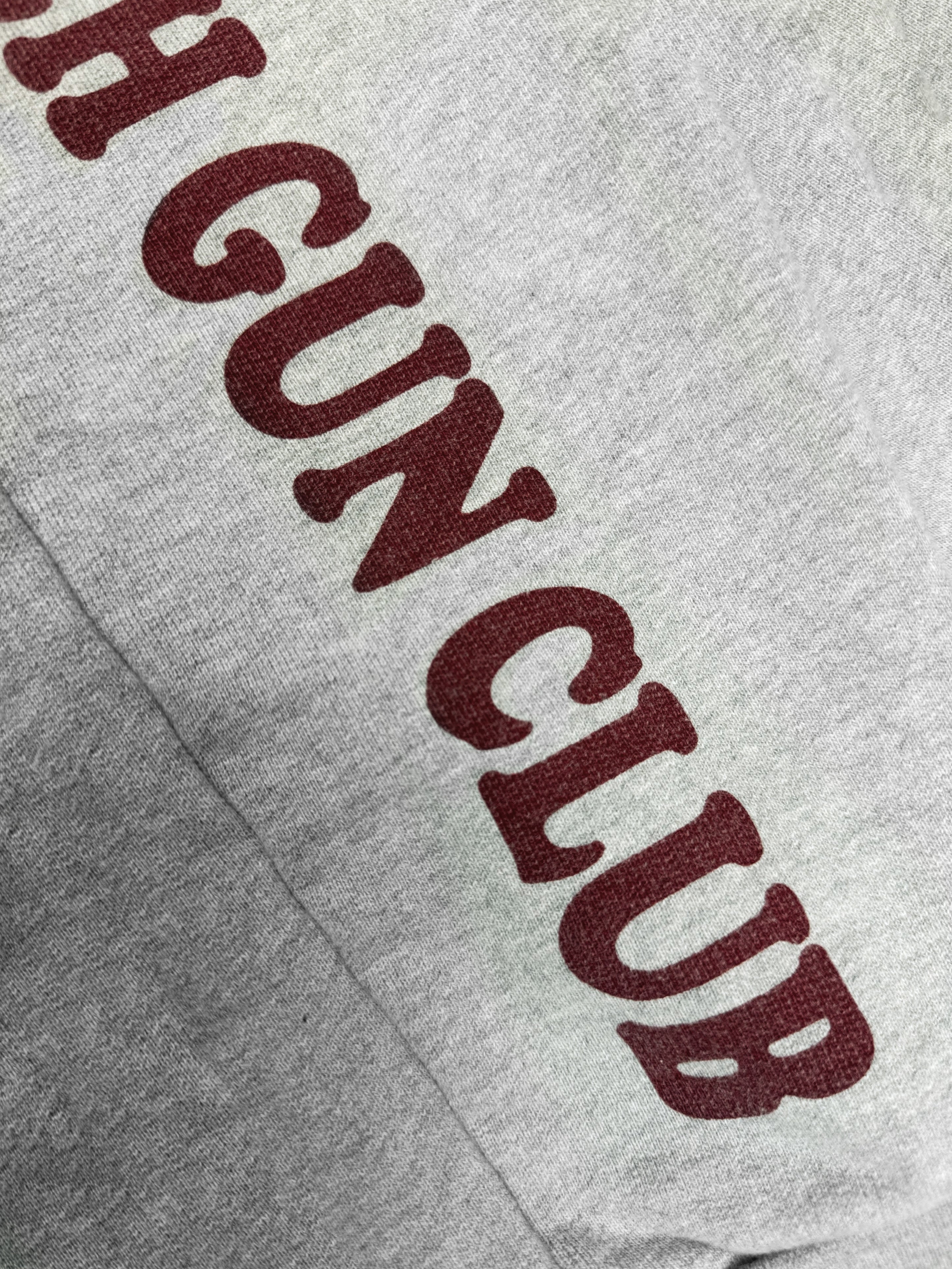AW17 Vetements ‘11 inch Gun Club’ Heather Grey Sweat Pants