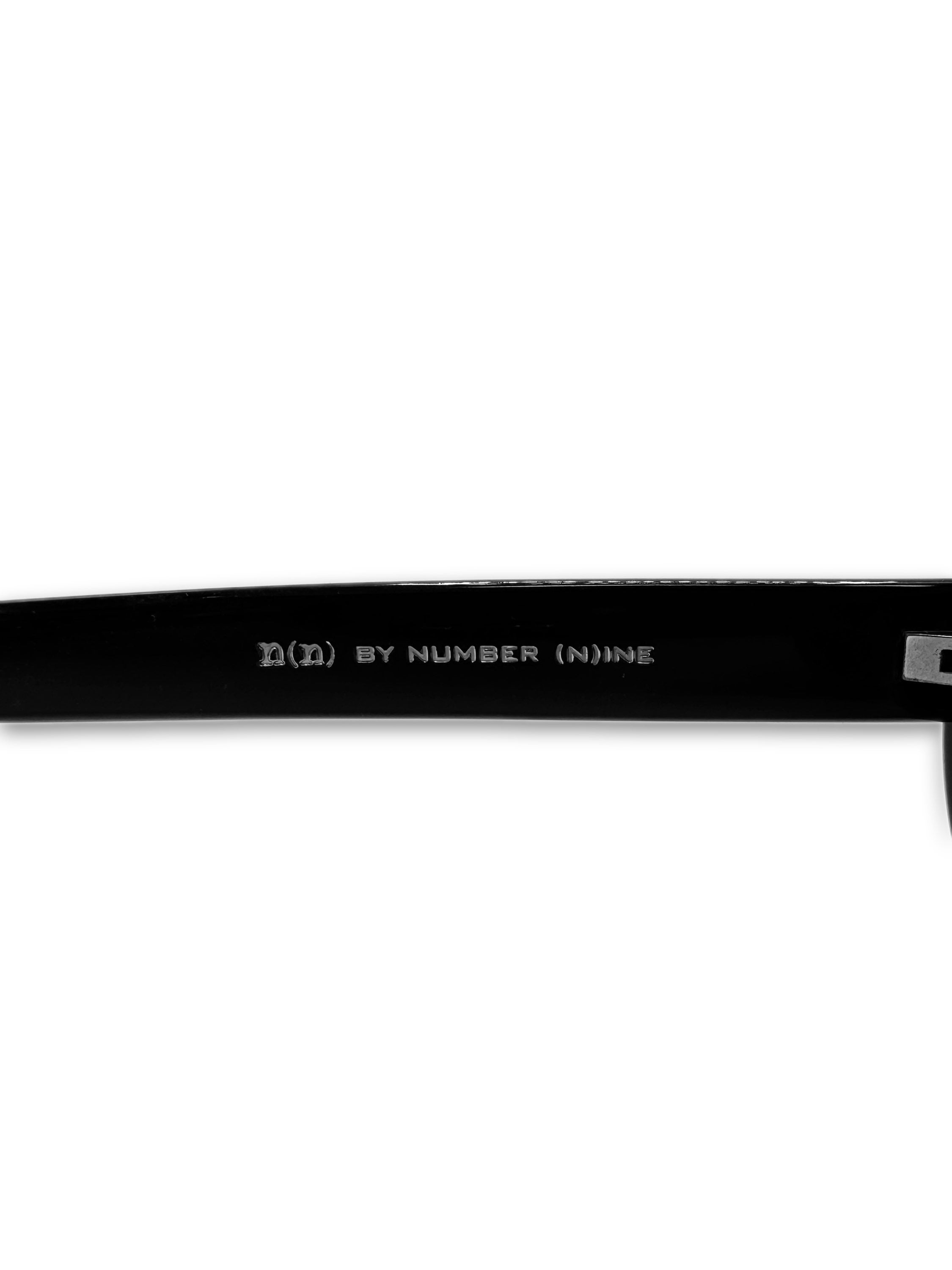 Number (N)ine ‘Kurt Cobain’ Rounded Frame Green Tint Sunglasses