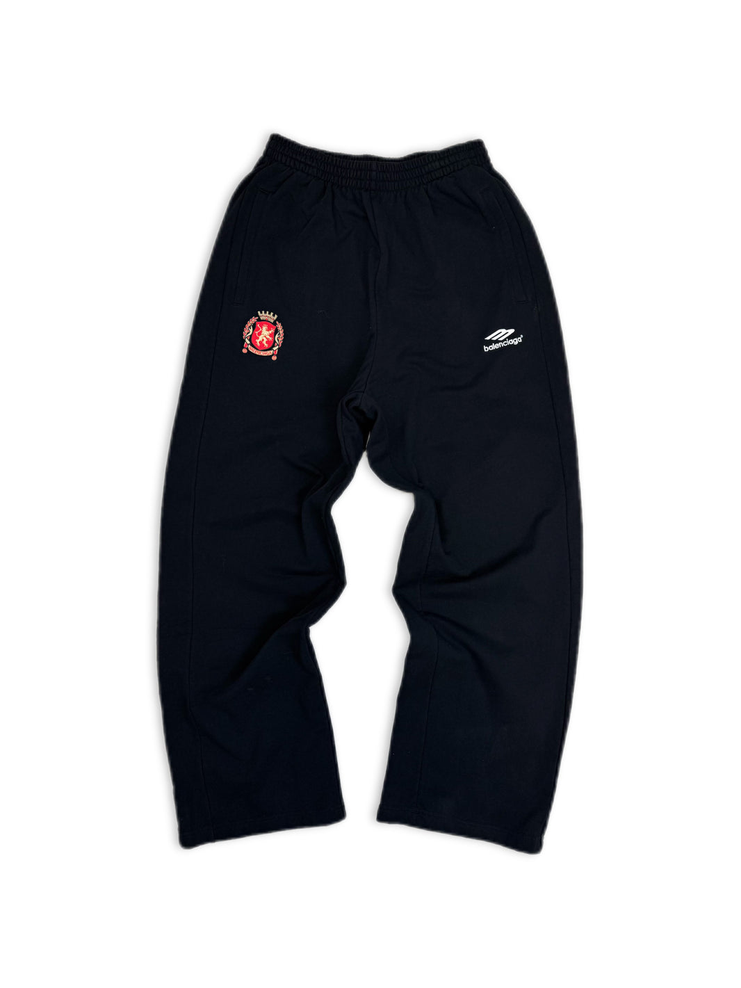 SS24 Balenciaga Manchester United Soccer Logo Wide Sweat Pants