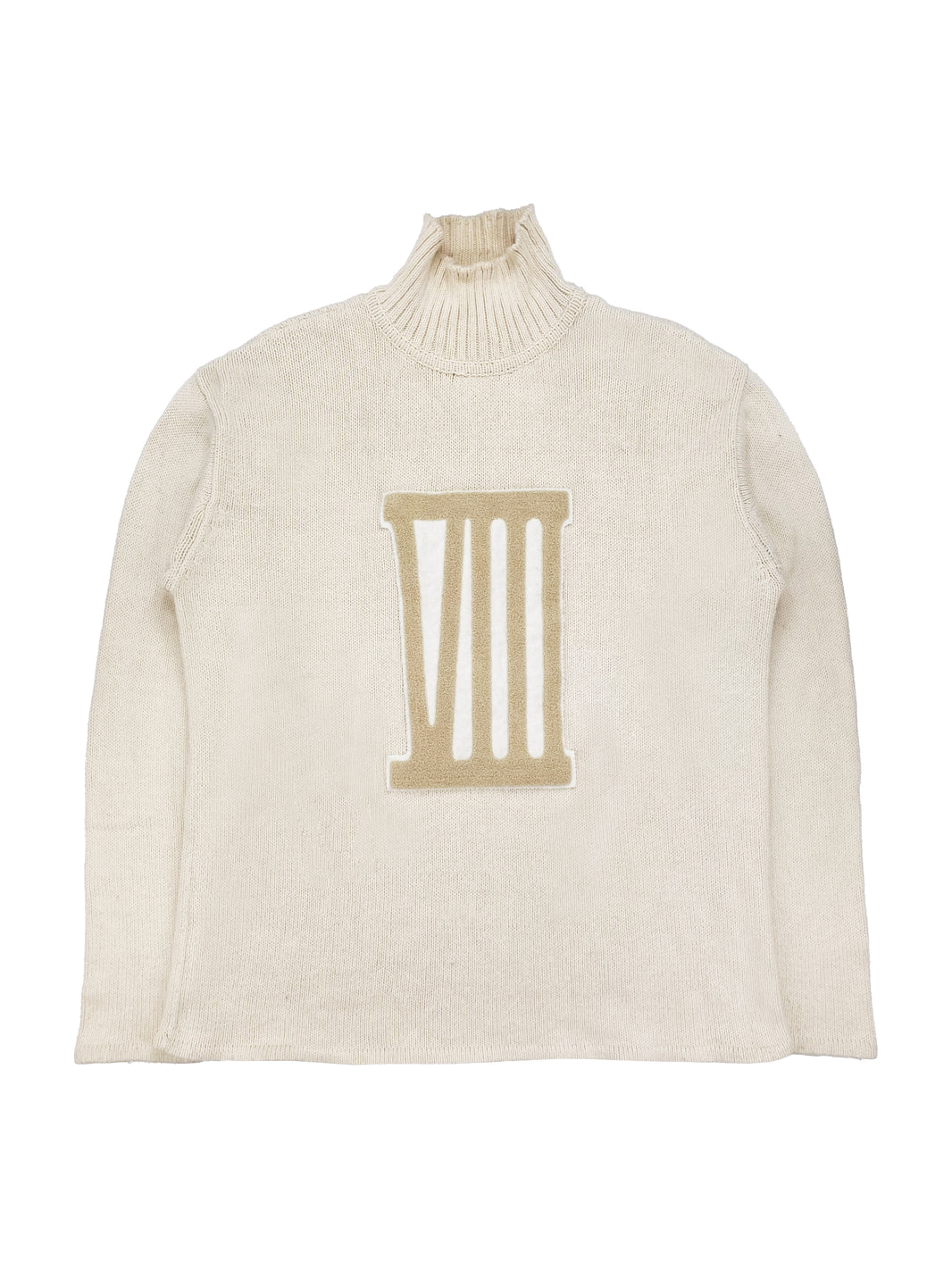 1998 General Research Parasite “VIII” Chenille Patched Turtleneck