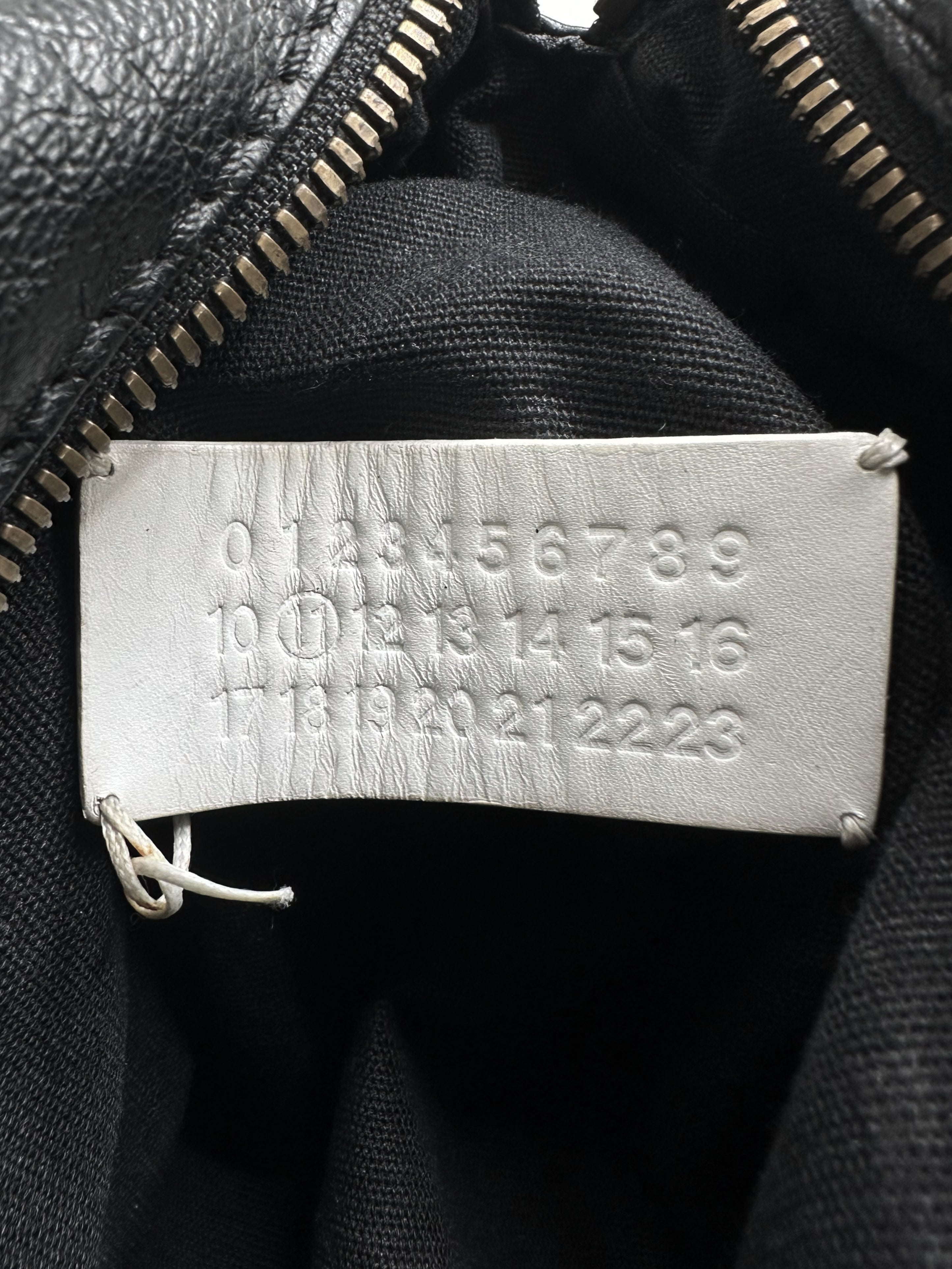 00s Maison Margiela Leather Key & Lock Bracelet Bag