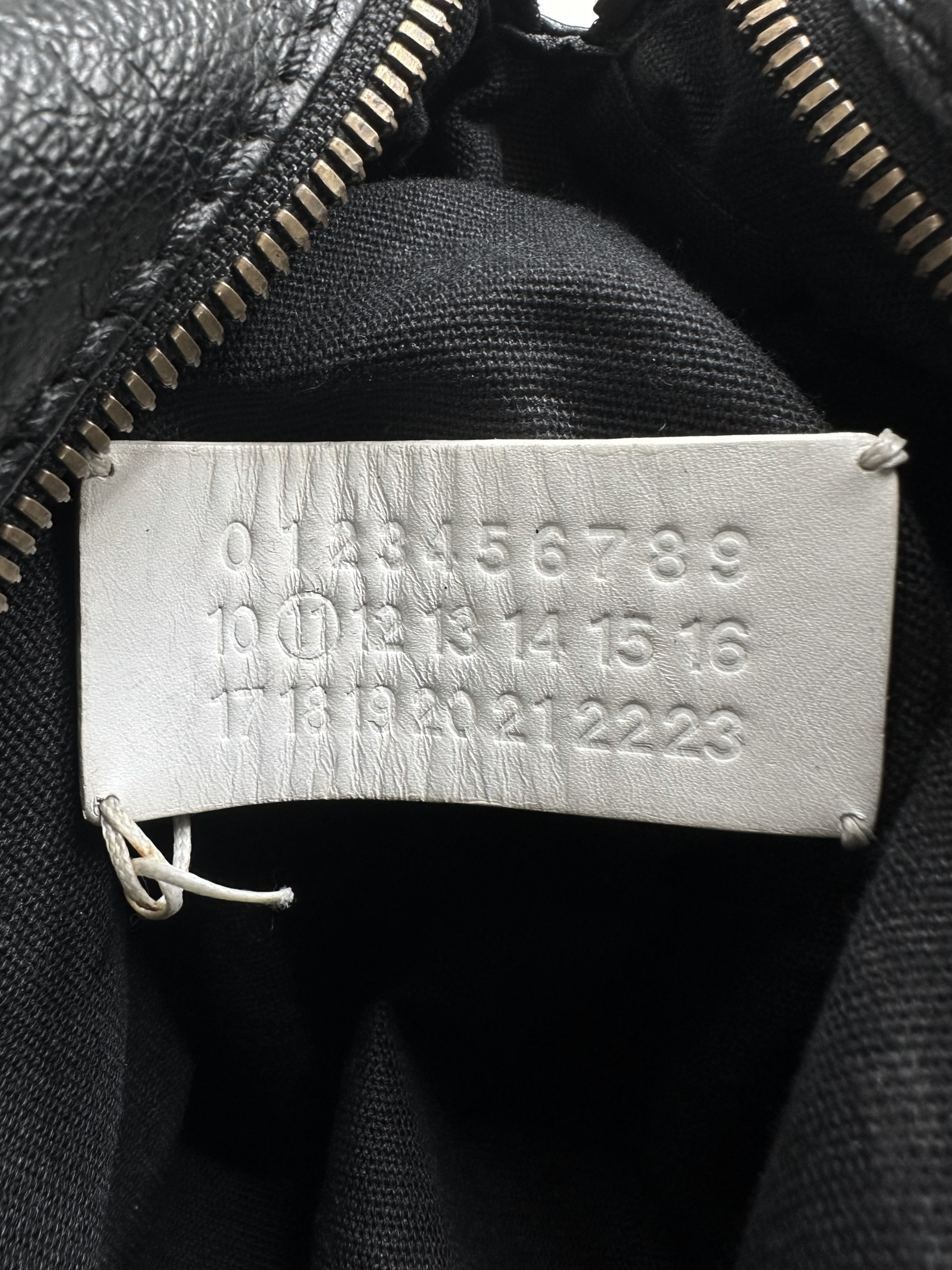 00s Maison Margiela Leather Key &amp; Lock Bracelet Bag