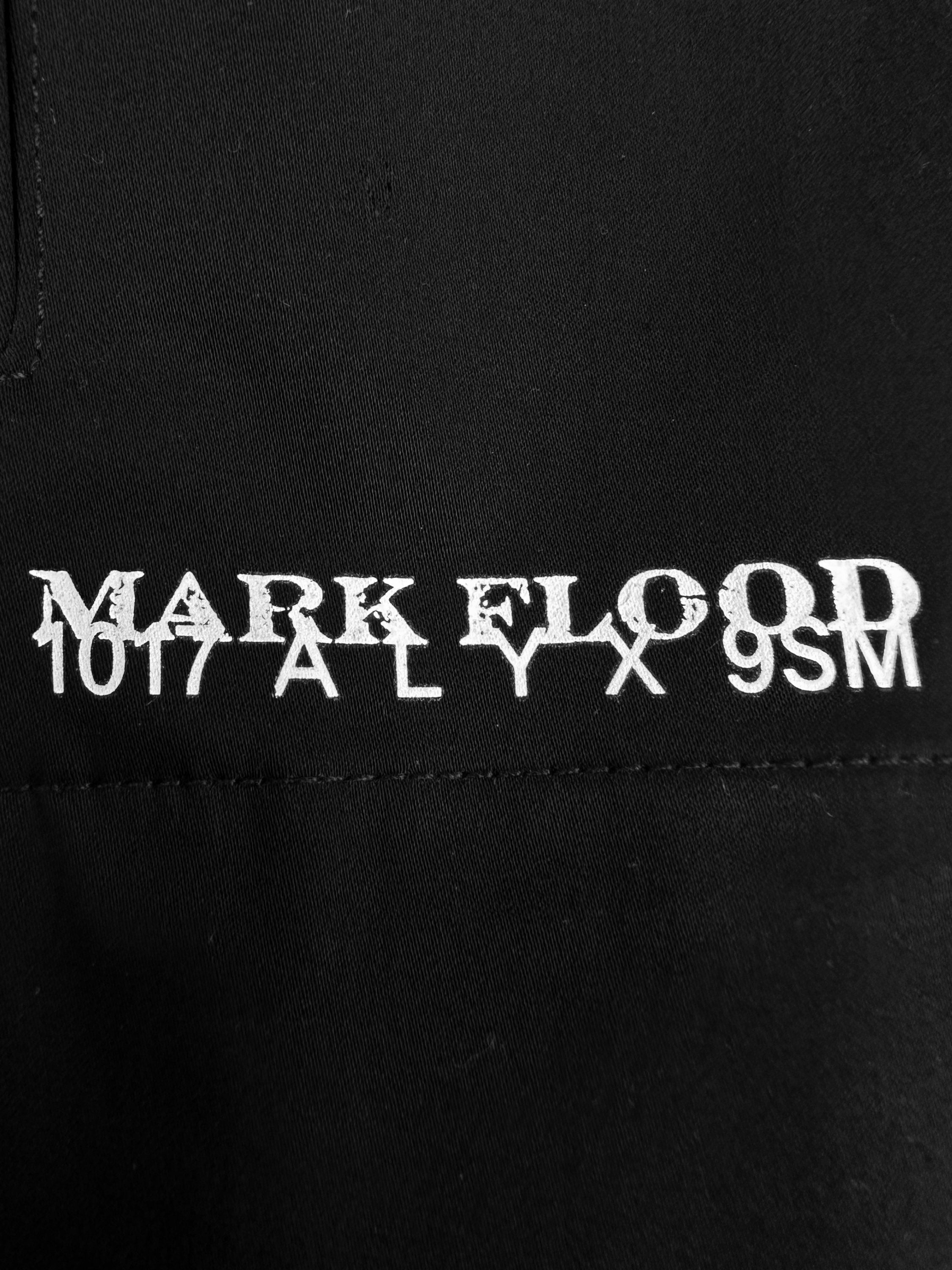 1019 Alyx 9SM x Mark Flood ‘Stardum’ Black Collared Shirt