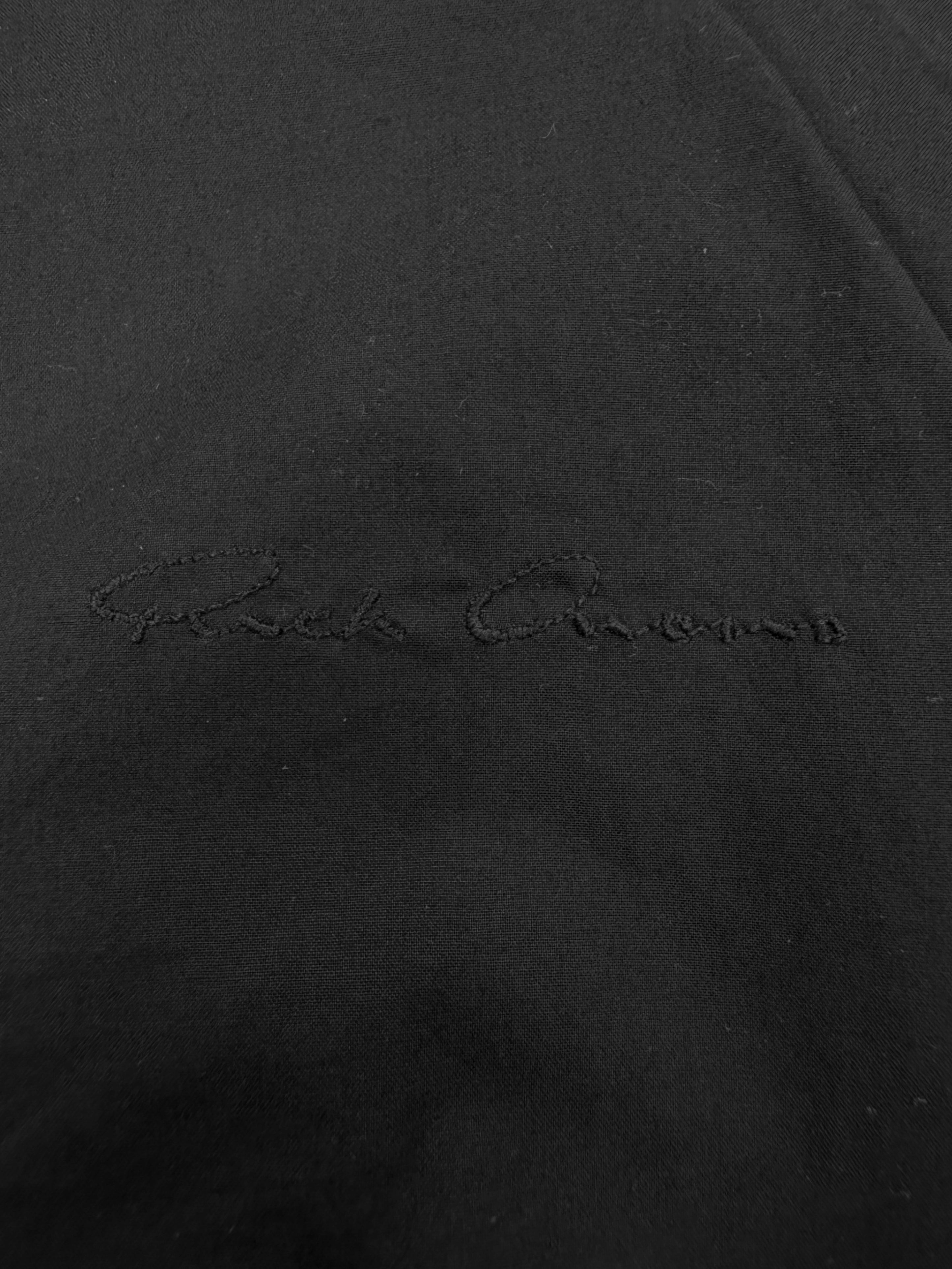 SS13 Rick Owens ‘Plinth’ Black MA-1 Flight Padded Bomber Jacket