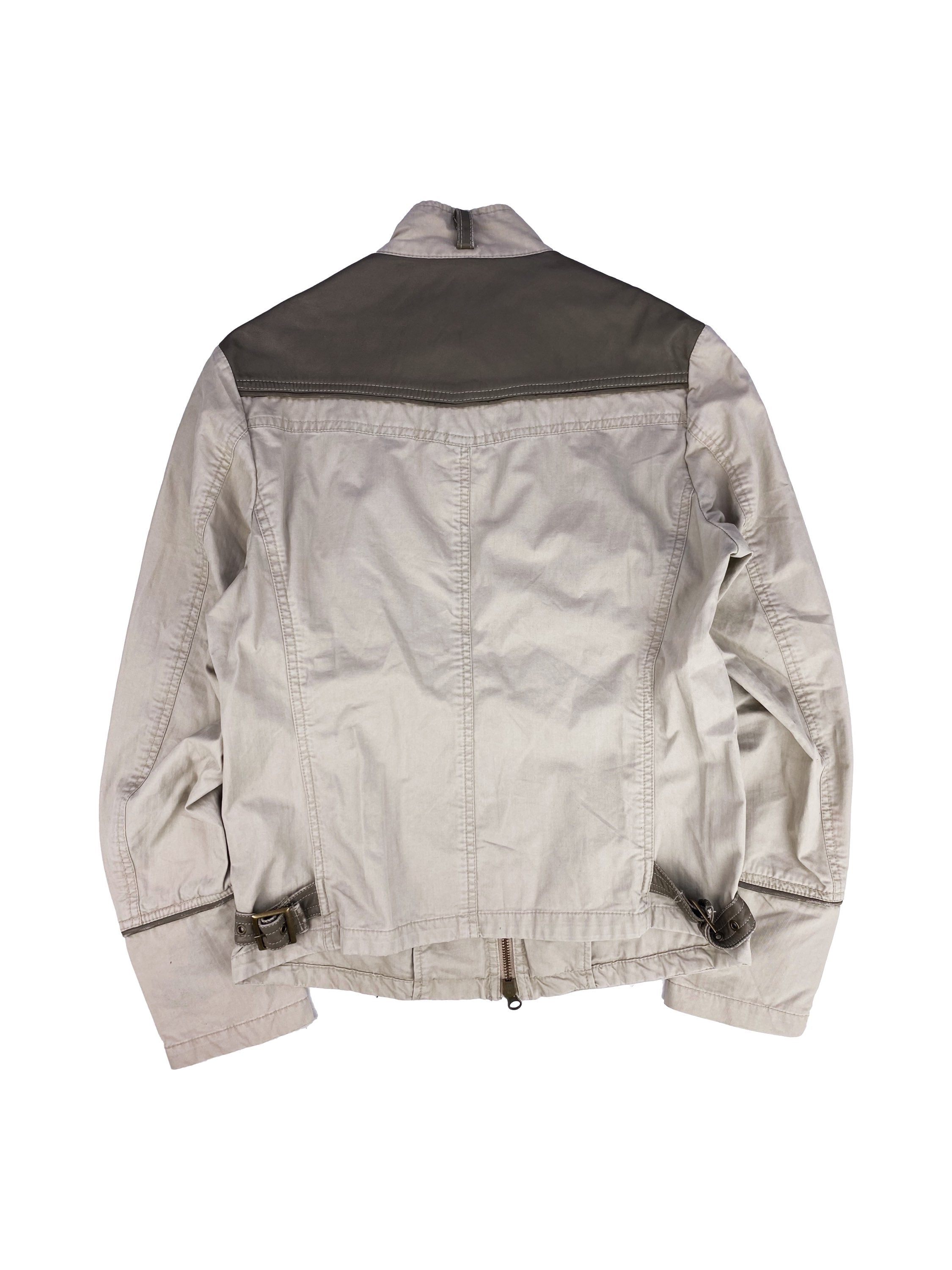 00s Tornado Mart Two Tone High Neck Cargo Jacket