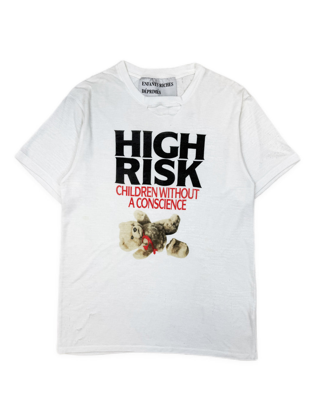 Enfants Riches Deprimes OG Peru ‘High Risk’ White Graphic T-Shirt