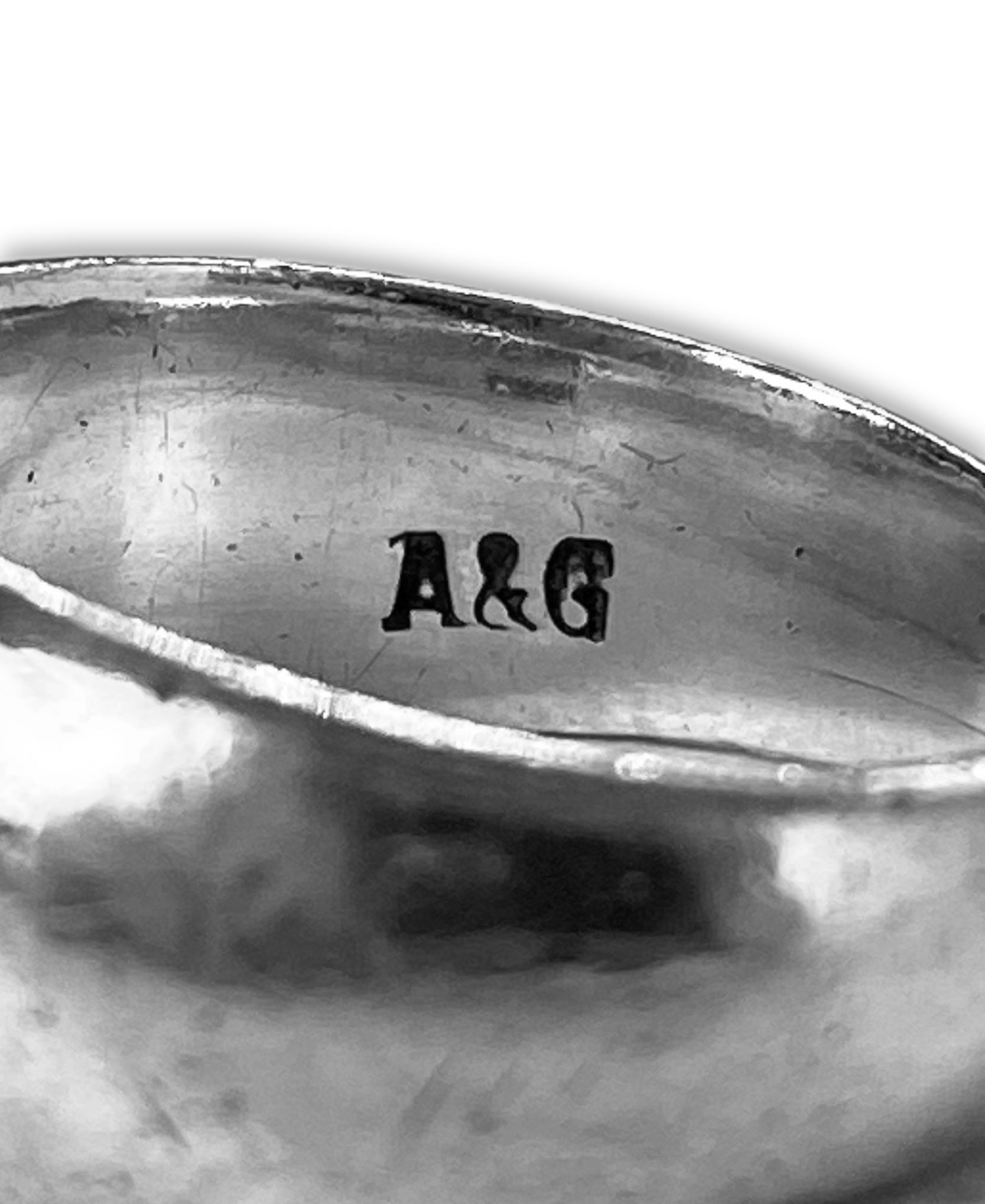 A&G Rock ‘n Roll Couture .925 Silver Cross Ring