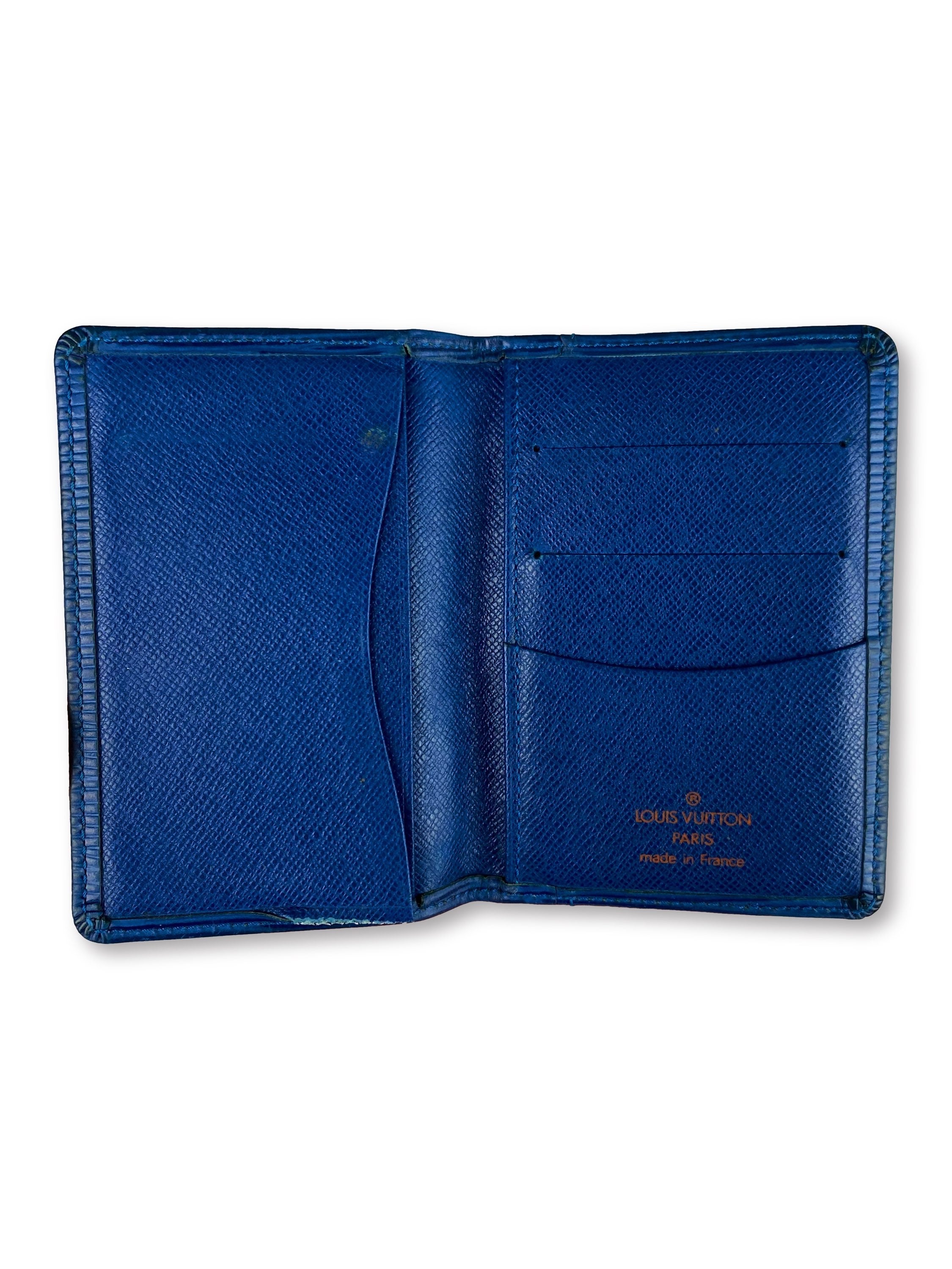 Louis Vuitton Epi Embossed LV Logo Bifold Wallet