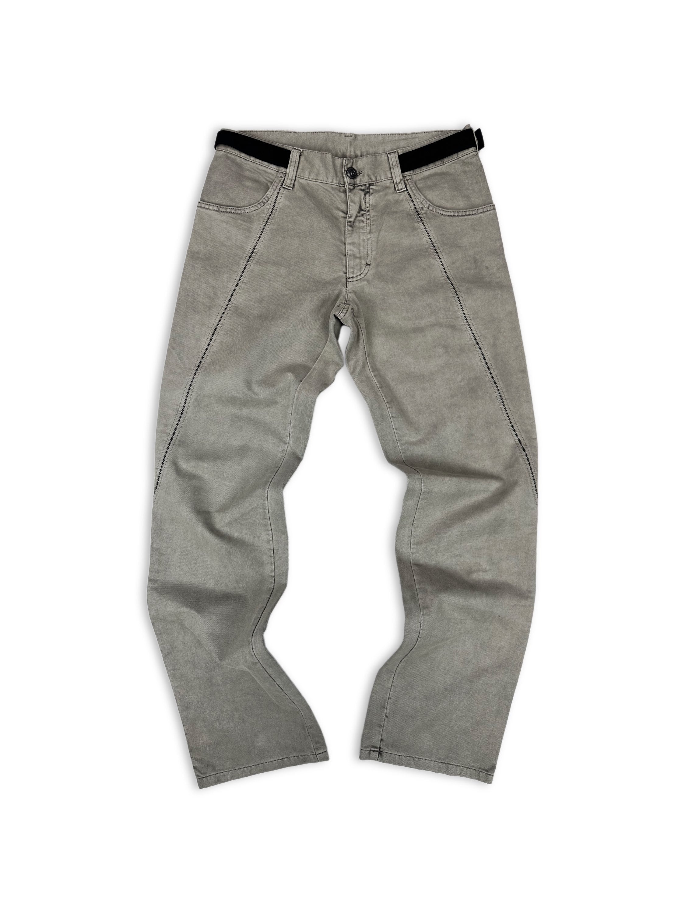 AW03 Dolce &amp; Gabbana ‘Bondage’ Reinforced Washed Denim