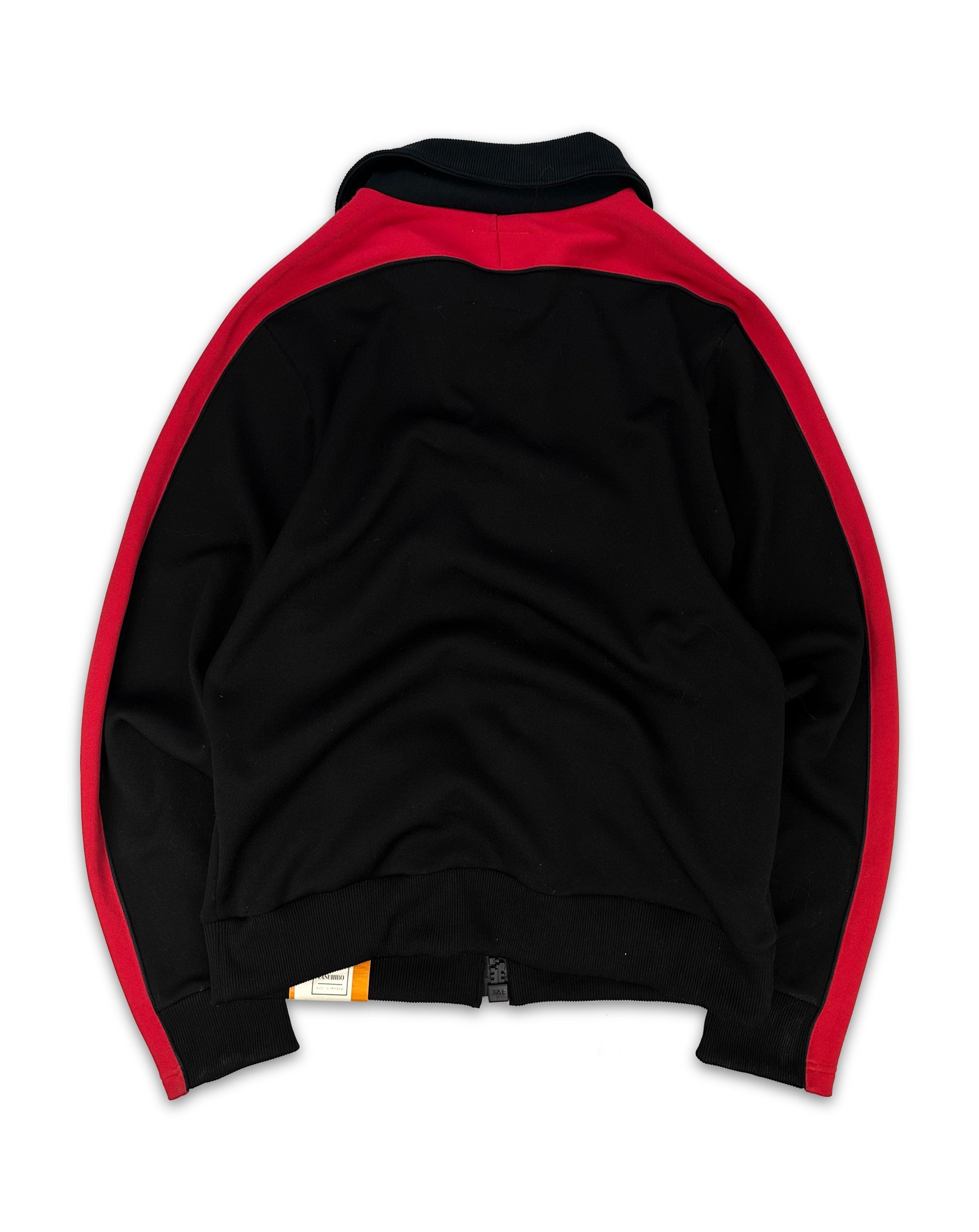 Mihara Yasuhrio ‘Big Zipper’ Black Two Tone Track Jacket