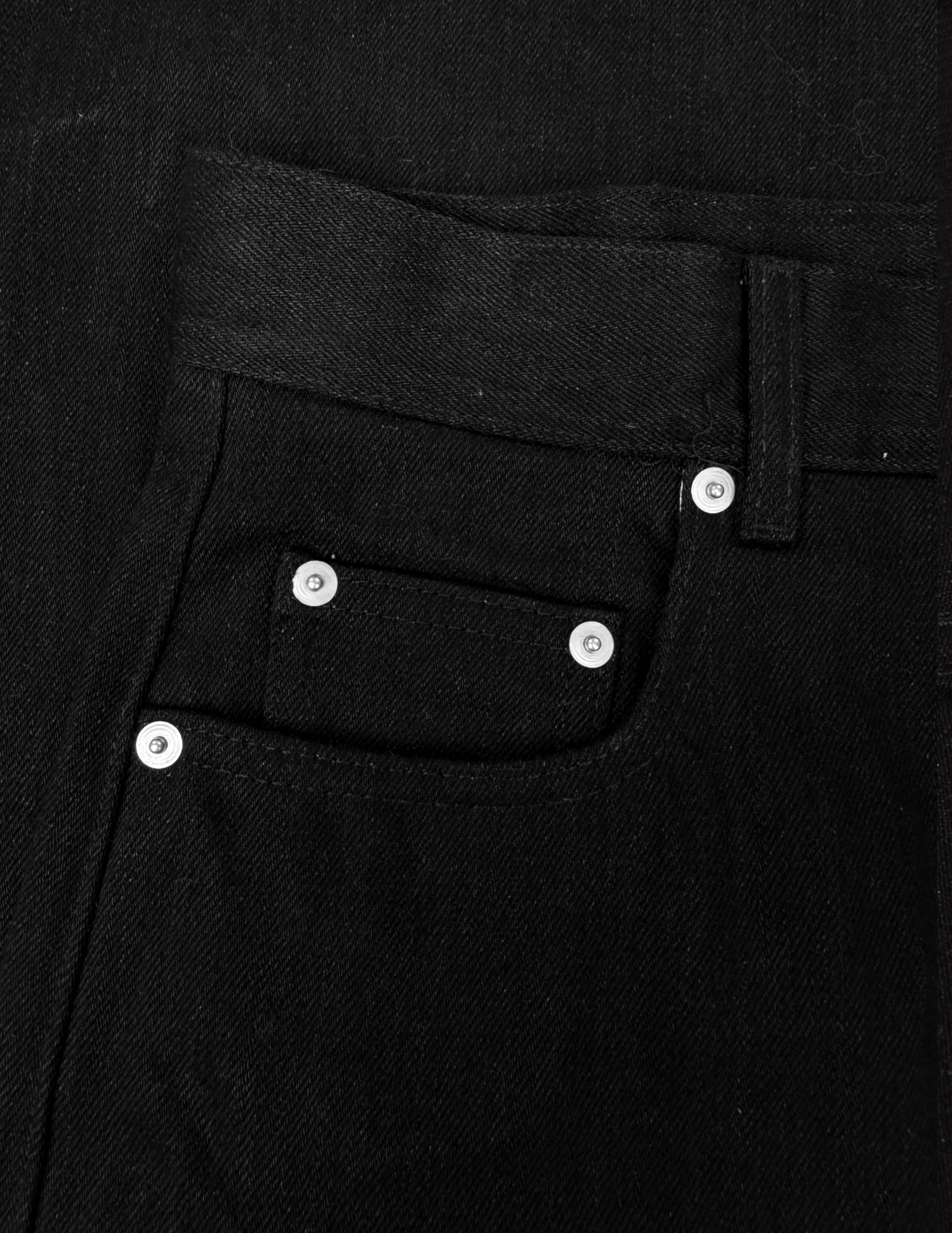 AW23 Rick Owens ‘Luxor’ Flared Bolan High Waisted Denim