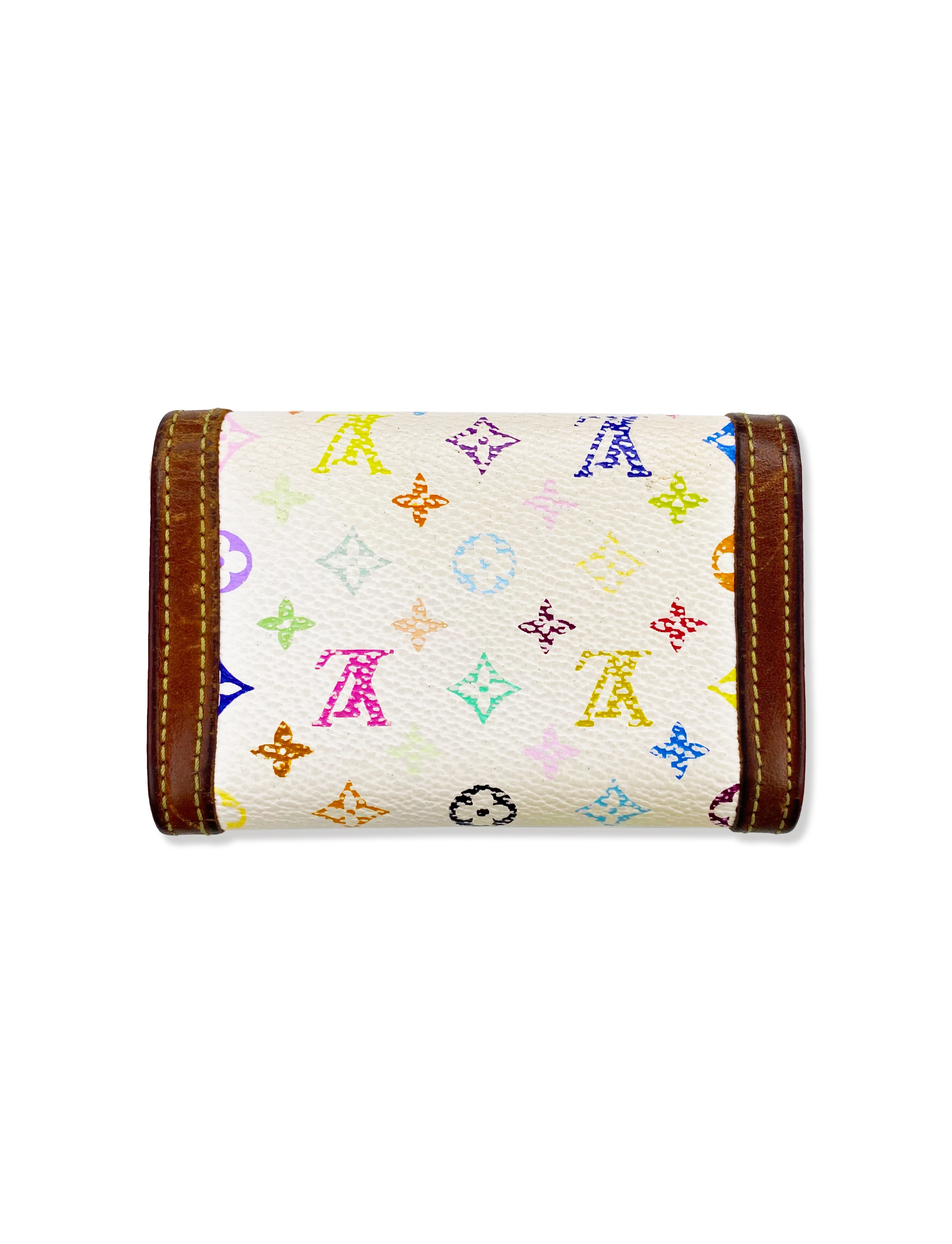 SS03 Louis Vuitton x Takashi Murakami Rainbow Monogram Wallet