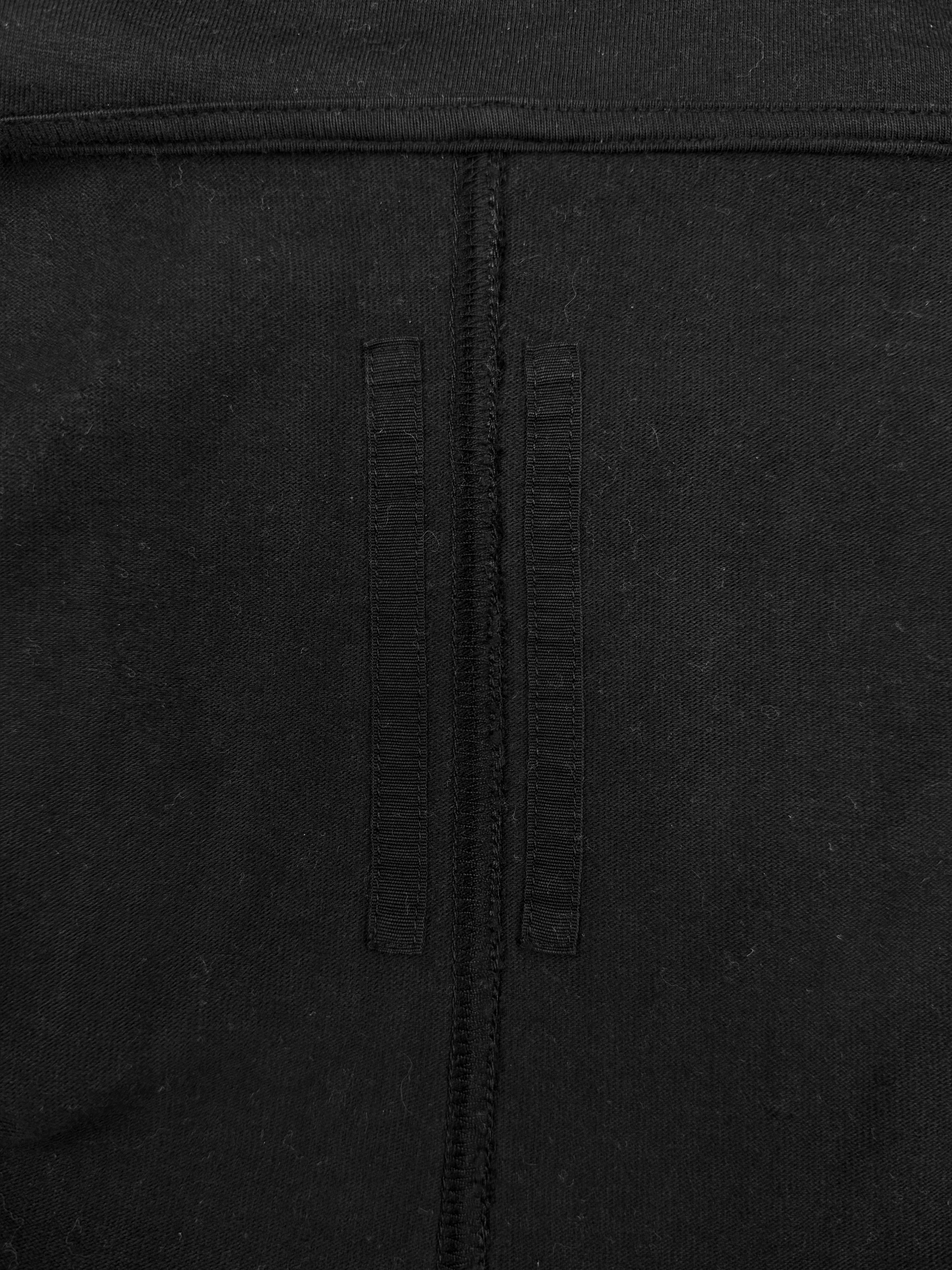 Rick Owens ‘Gimp’ Full Zip Black Heavy Weight Hoodie