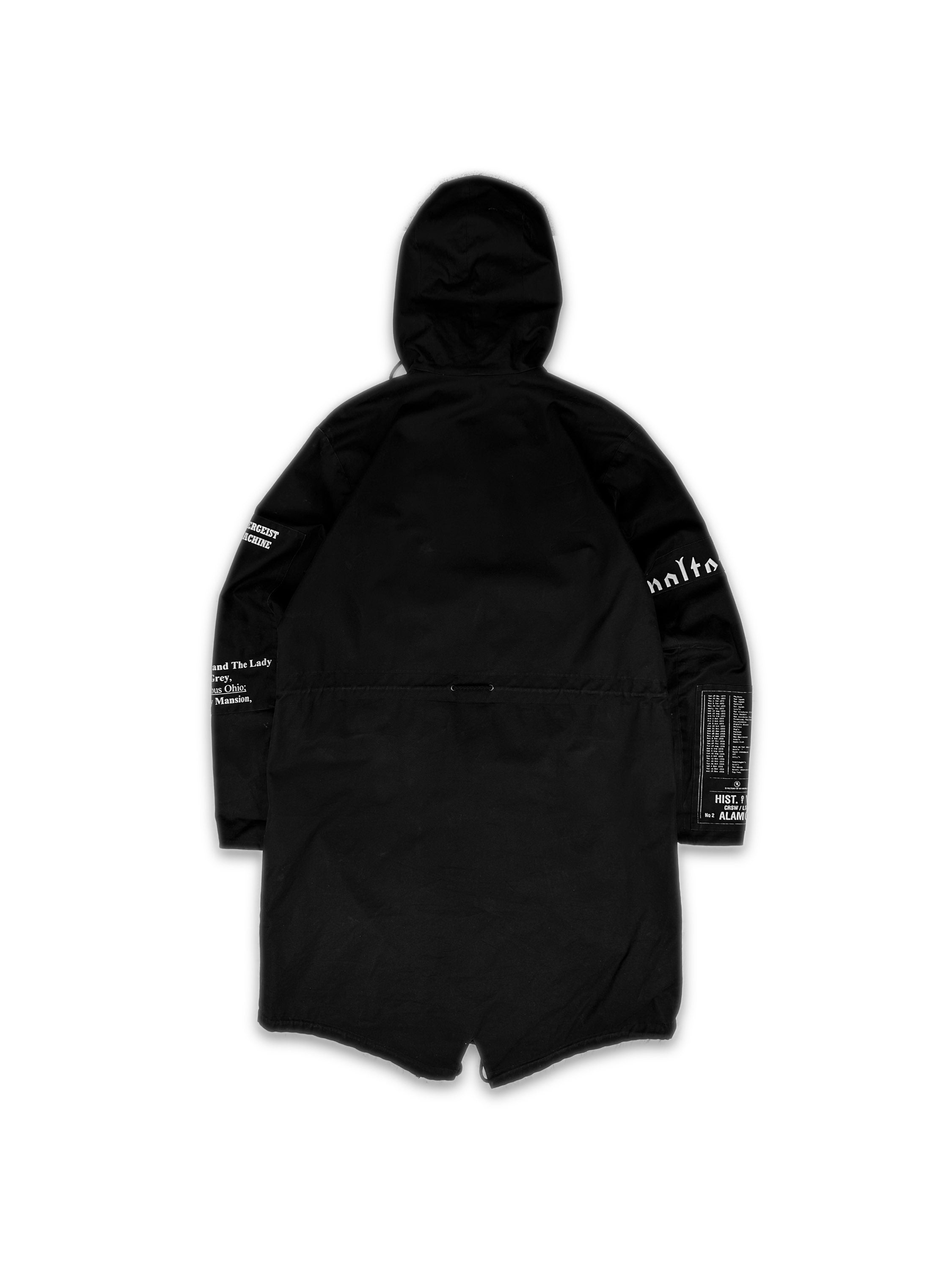 AW05 Raf Simons ‘History of My World’ Poltergeist Patch Parka